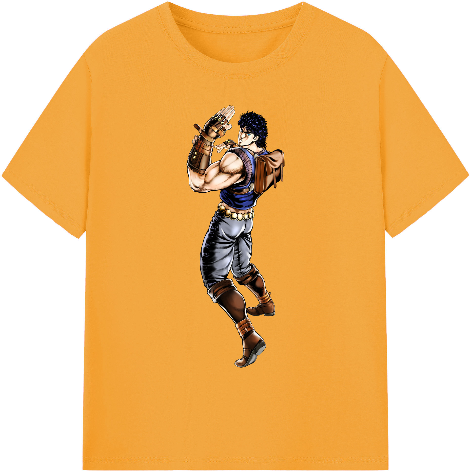 （画像用） ジョジョの奇妙な冒険 /ジョナサン?ジョースター JoJo's Bizarre Adventure Jonathan Joestar 綿100％ メンズ半袖Tシャツ｜肌触りやわらか＆通気性