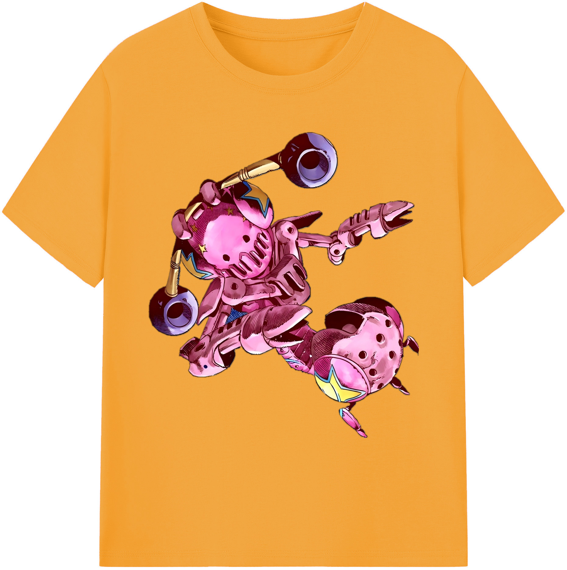 （画像用） ジョジョの奇妙な冒険 ジョナサン?ジョースター JoJo's Bizarre Adventure Jonathan Joestar 綿100％ メンズ半袖Tシャツ｜肌触りやわらか＆通気性