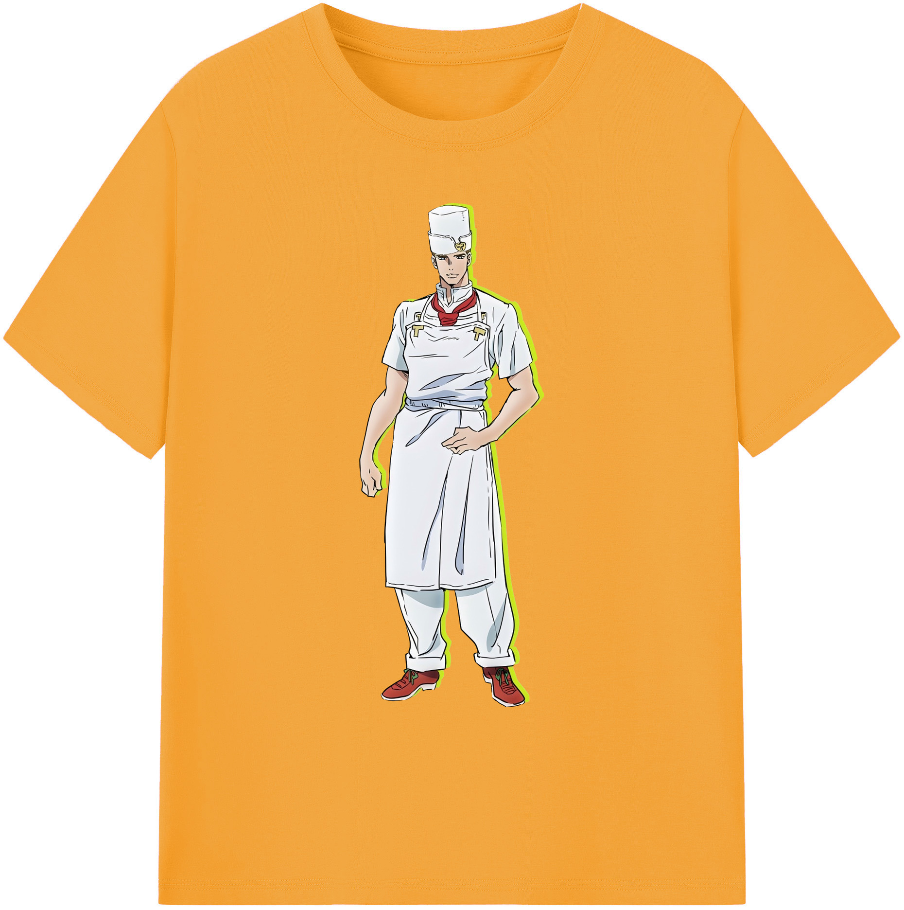 （画像用） ジョジョの奇妙な冒険 Tonio Trussardi JoJo's Bizarre Adventure トニオ?トラッサルディ 綿100％ メンズ半袖Tシャツ｜肌触りやわらか＆通気性