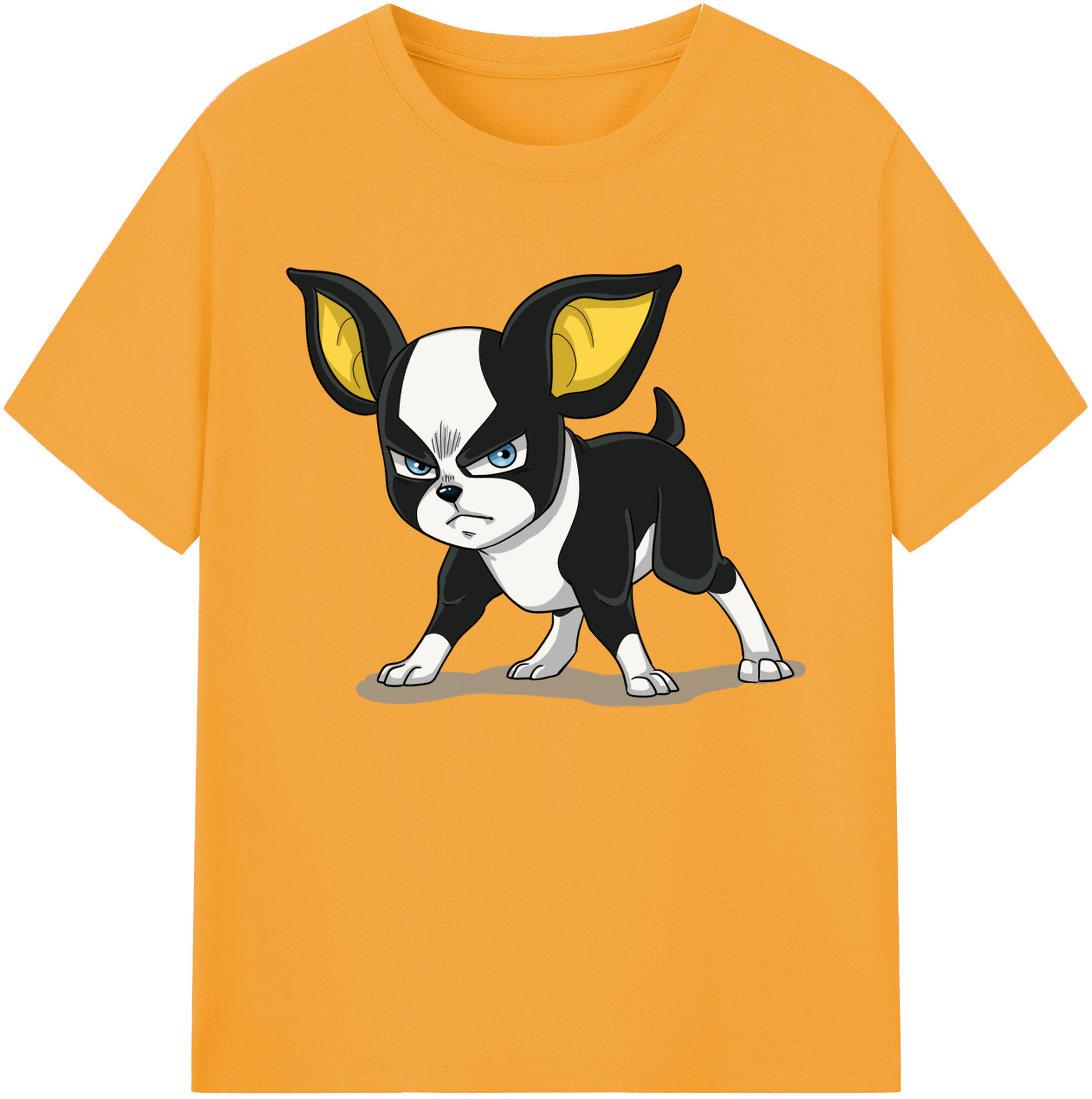 （画像用） ジョジョの奇妙な冒険 イギー JoJo's Bizarre Adventure Iggy 綿100％ メンズ半袖Tシャツ｜肌触りやわらか＆通気性