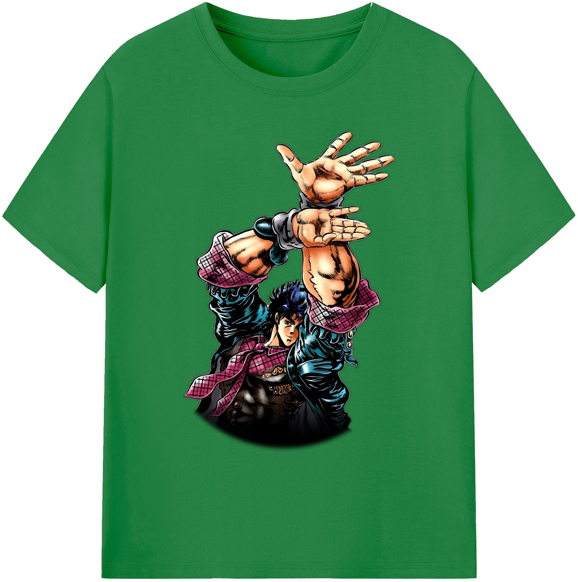 （画像用） ジョジョの奇妙な冒険 /ジョナサン?ジョースター JoJo's Bizarre Adventure Jonathan Joestar 綿100％ メンズ半袖Tシャツ｜肌触りやわらか＆通気性