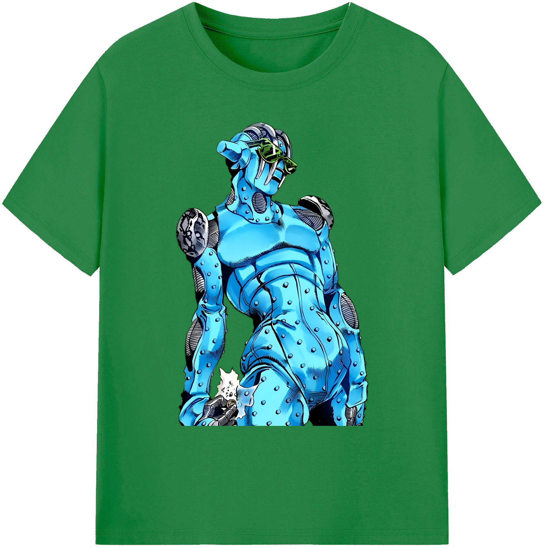 （画像用） ジョジョの奇妙な冒険 JoJo's Bizarre Adventure 綿100％ メンズ半袖Tシャツ｜肌触りやわらか＆通気性