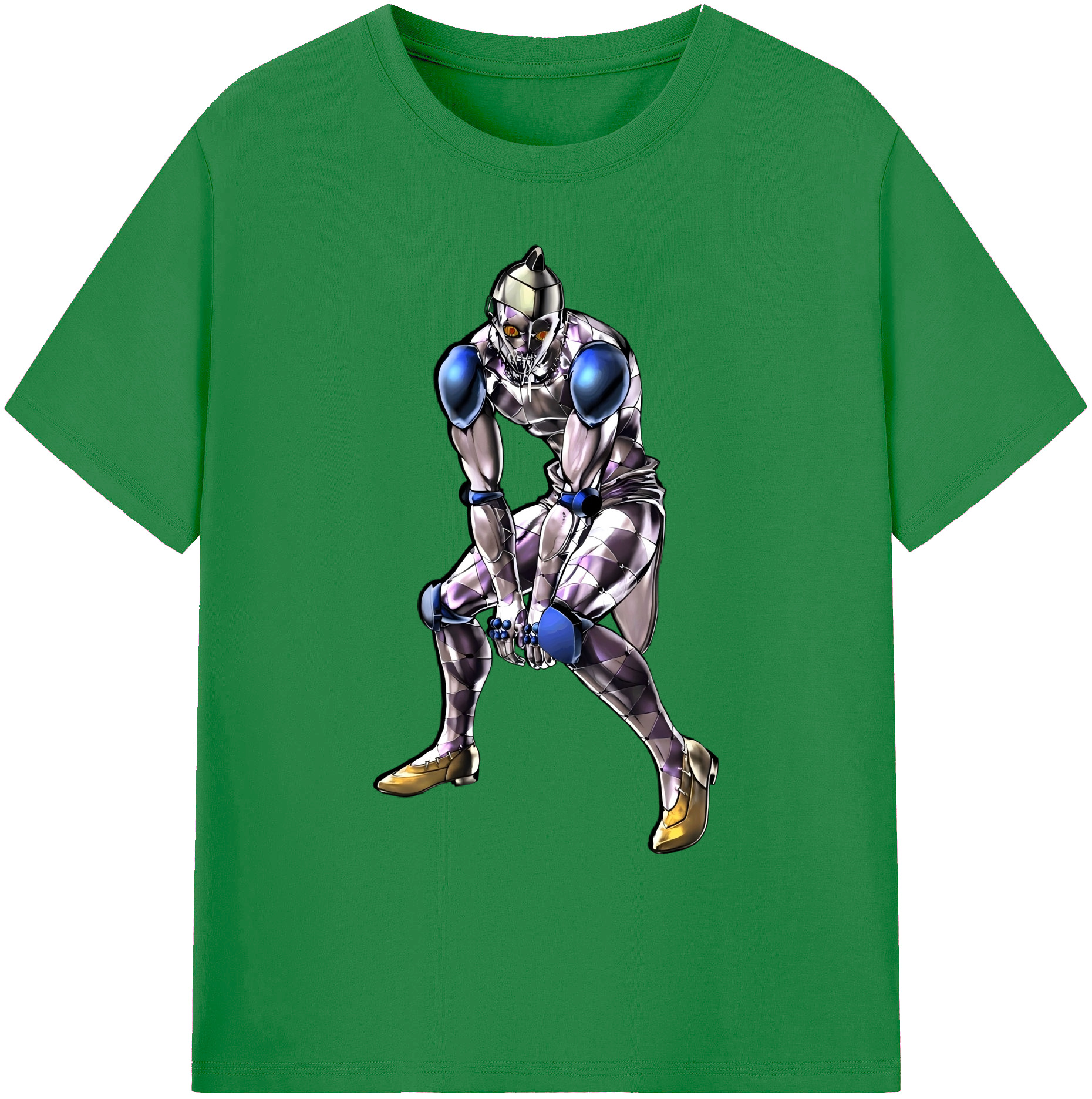 （画像用） ジョジョの奇妙な冒険 JoJo's Bizarre Adventure 綿100％ メンズ半袖Tシャツ｜肌触りやわらか＆通気性