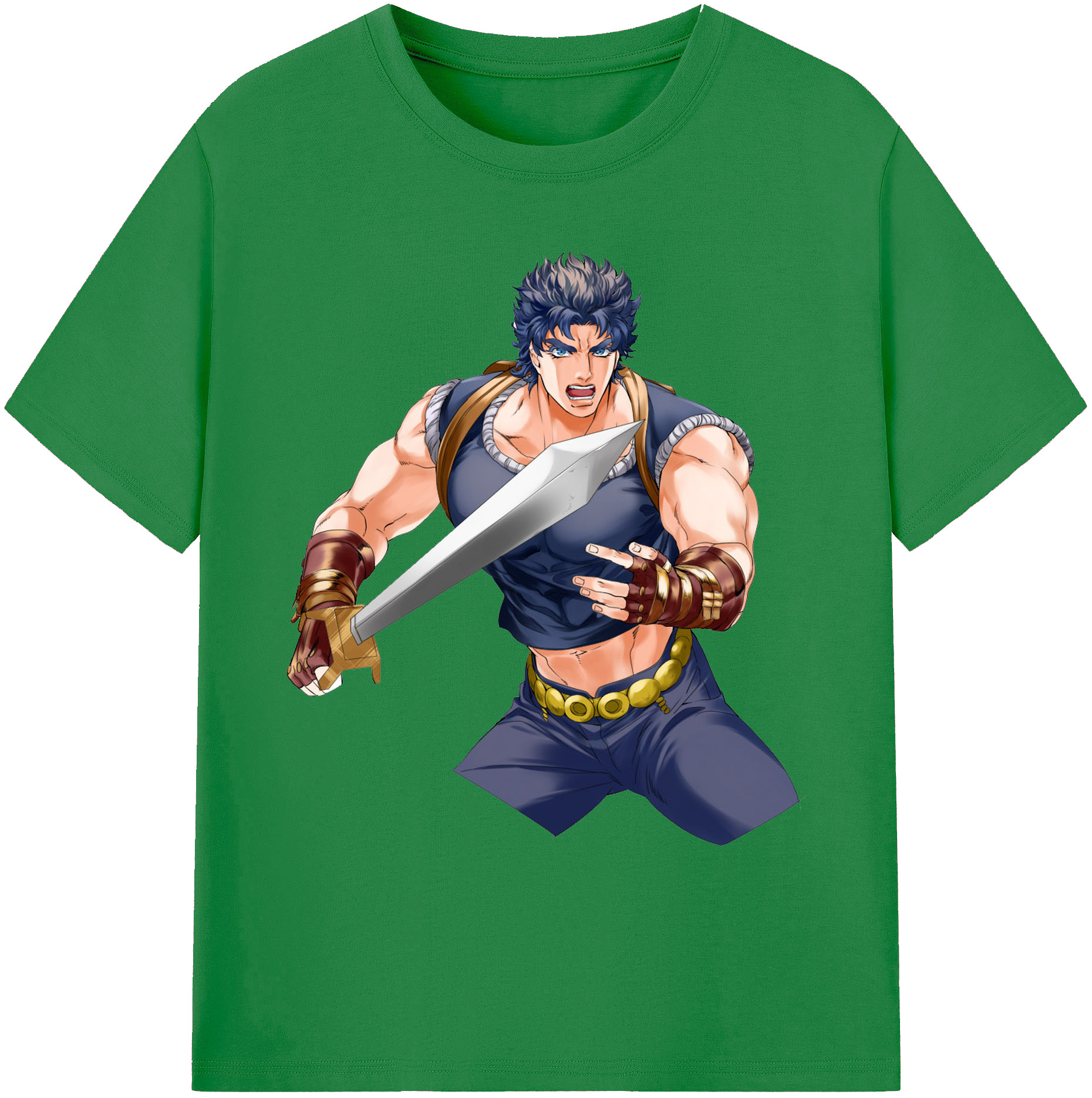 （画像用） ジョジョの奇妙な冒険 /ジョナサン?ジョースター JoJo's Bizarre Adventure Jonathan Joestar 綿100％ メンズ半袖Tシャツ｜肌触りやわらか＆通気性