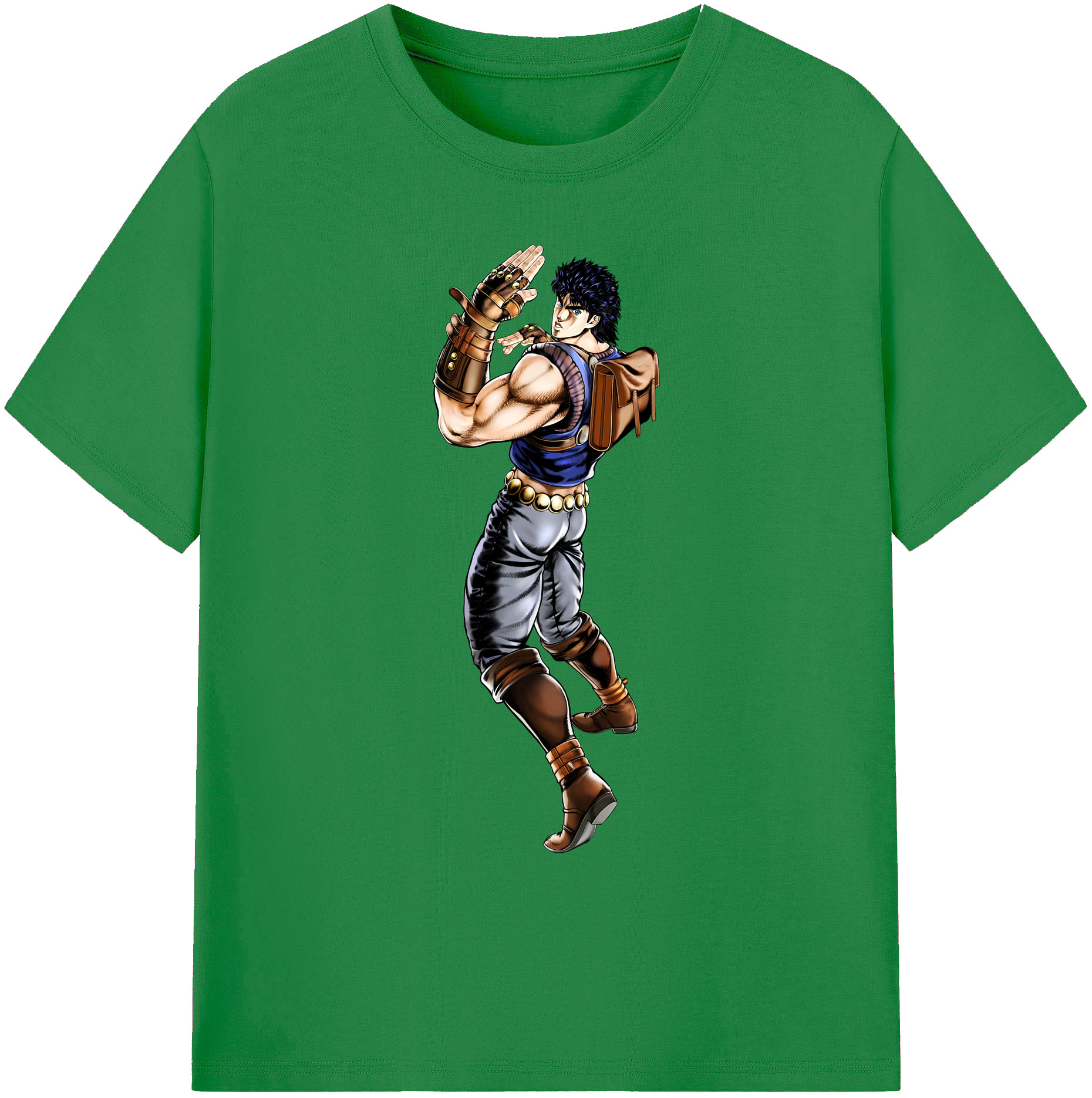 （画像用） ジョジョの奇妙な冒険 /ジョナサン?ジョースター JoJo's Bizarre Adventure Jonathan Joestar 綿100％ メンズ半袖Tシャツ｜肌触りやわらか＆通気性