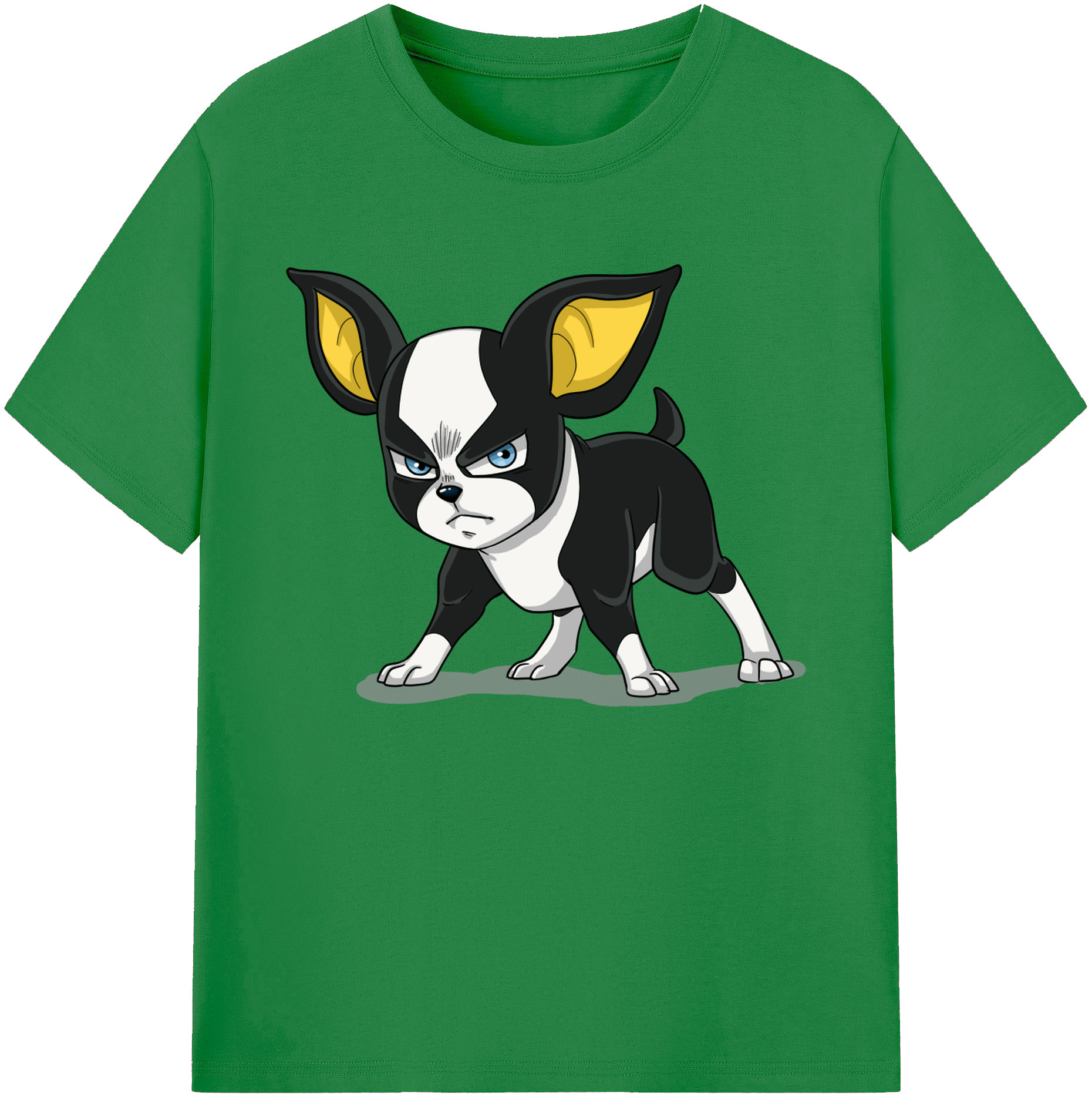 （画像用） ジョジョの奇妙な冒険 イギー JoJo's Bizarre Adventure Iggy 綿100％ メンズ半袖Tシャツ｜肌触りやわらか＆通気性