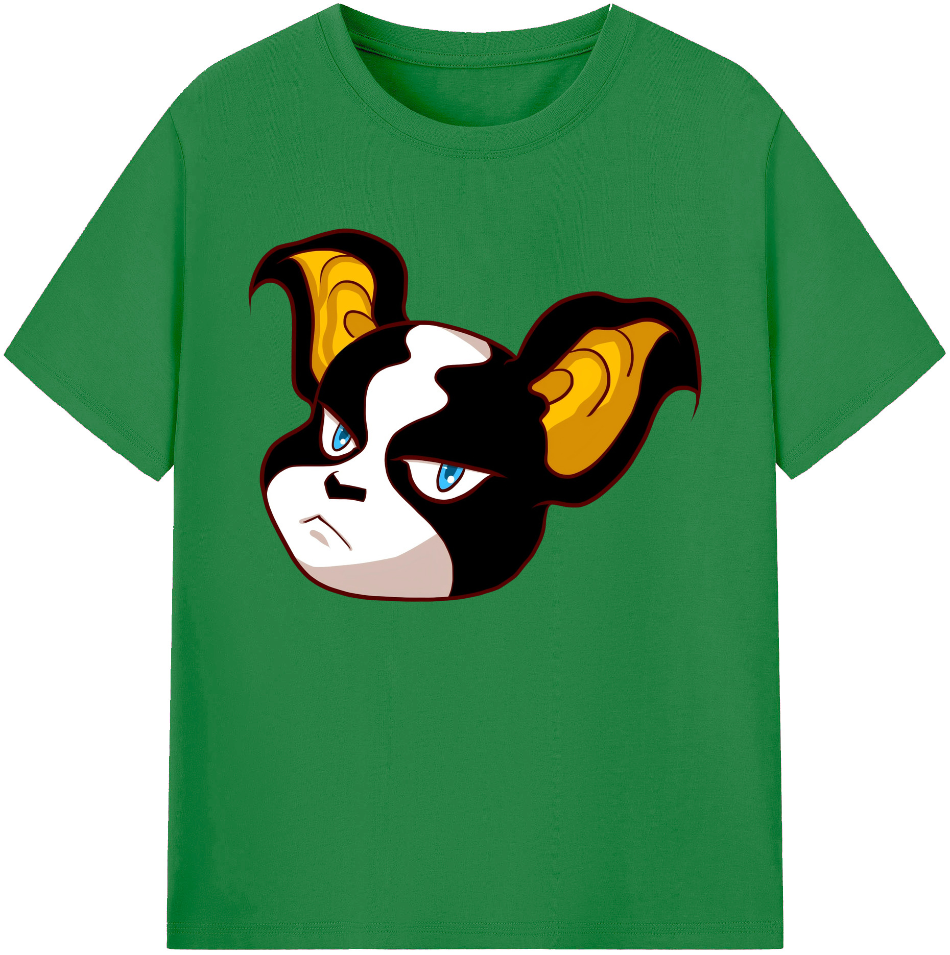 （画像用） ジョジョの奇妙な冒険 イギー JoJo's Bizarre Adventure Iggy 綿100％ メンズ半袖Tシャツ｜肌触りやわらか＆通気性