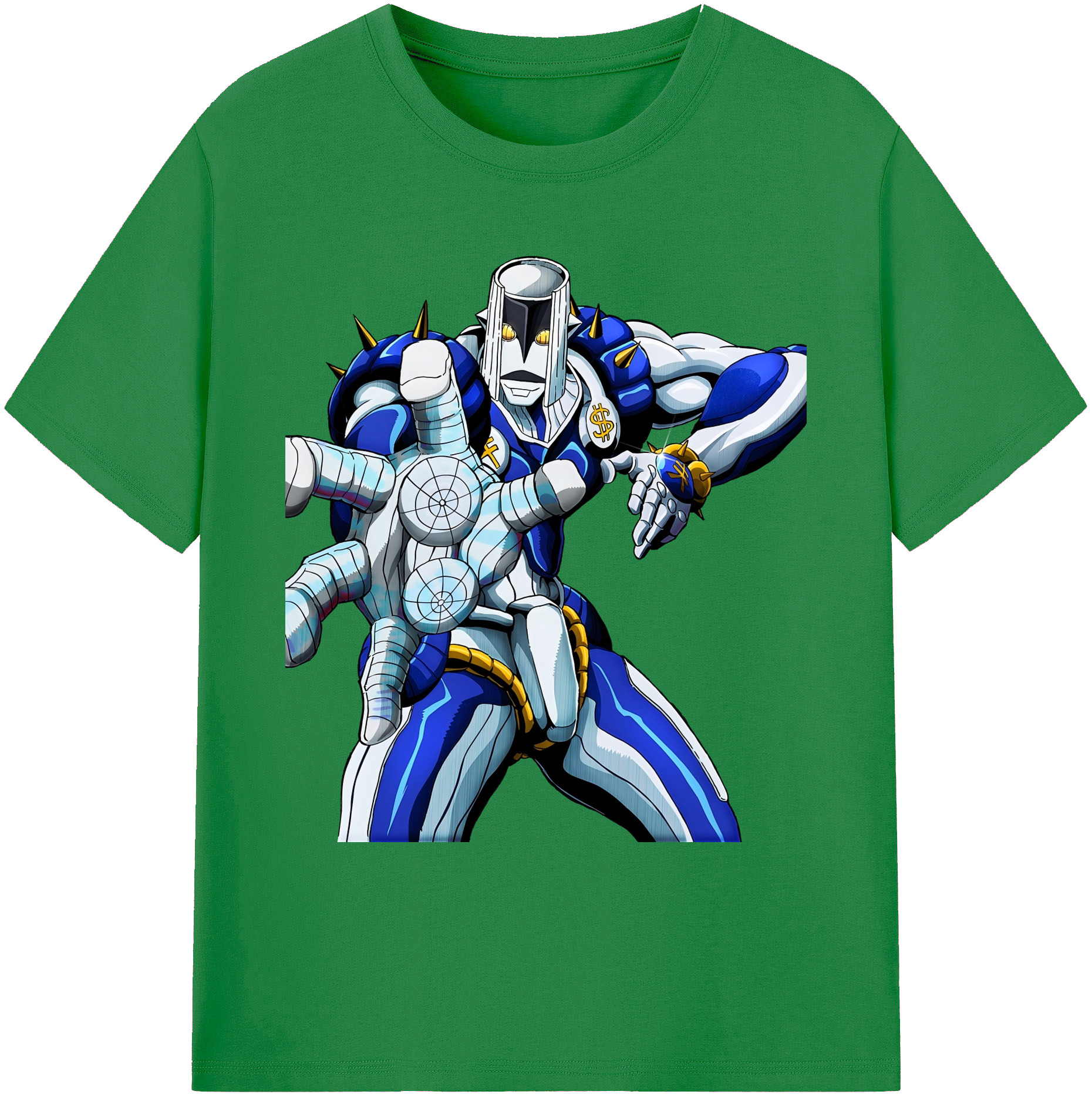 （画像用） ジョジョの奇妙な冒険 虹村億泰 にじむら おくやす JoJo's Bizarre Adventure Nijimura Okuyasu 綿100％ メンズ半袖Tシャツ｜肌触りやわらか＆通気性