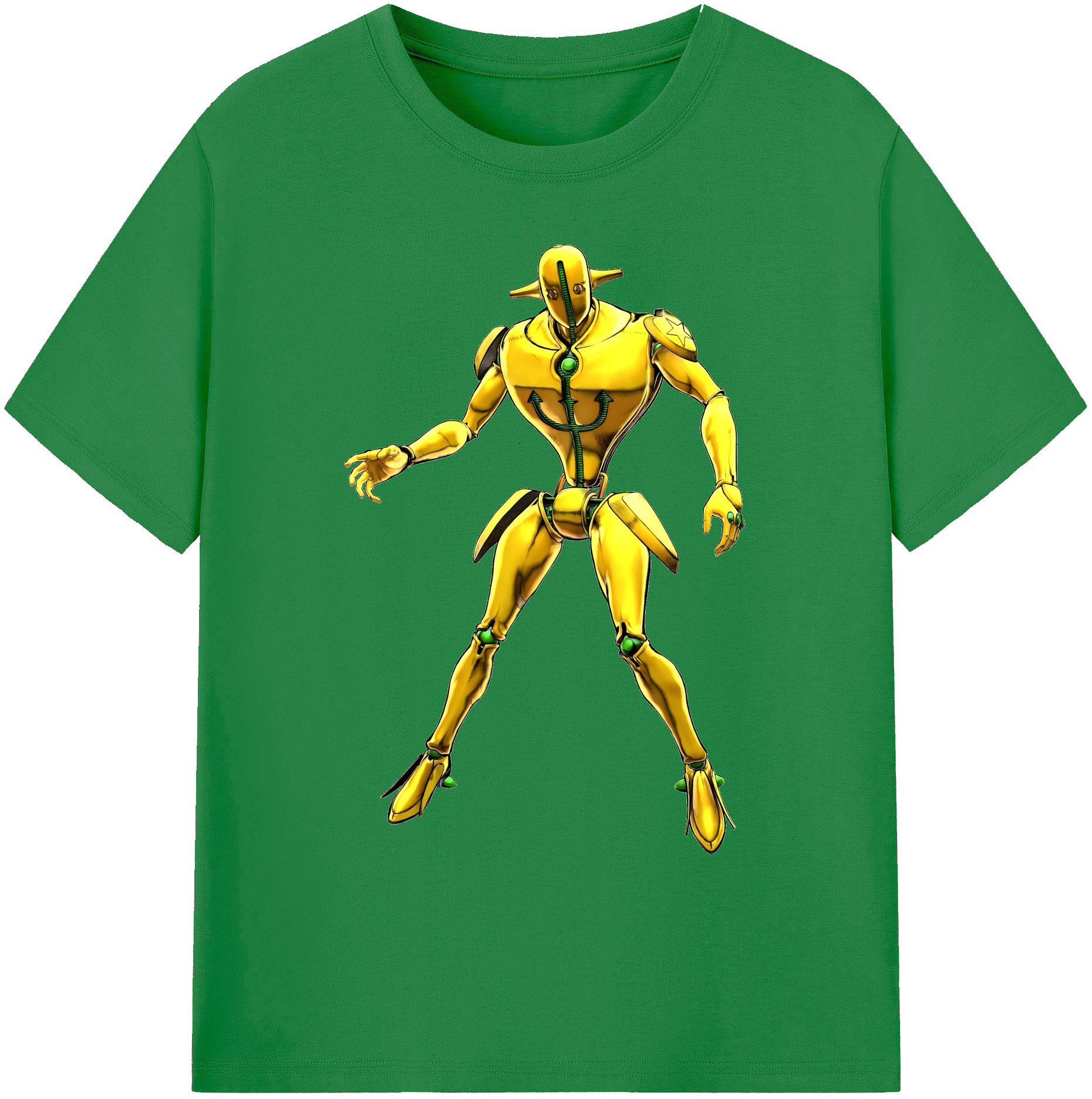 （画像用） ジョジョの奇妙な冒険 JoJo's Bizarre Adventure 綿100％ メンズ半袖Tシャツ｜肌触りやわらか＆通気性
