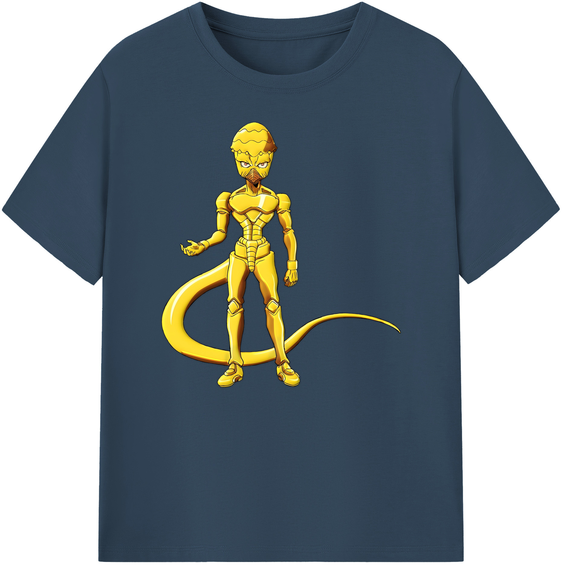 （画像用） ジョジョの奇妙な冒険 おといし あきら JoJo's Bizarre Adventure Akira Otoishi 綿100％ メンズ半袖Tシャツ｜肌触りやわらか＆通気性