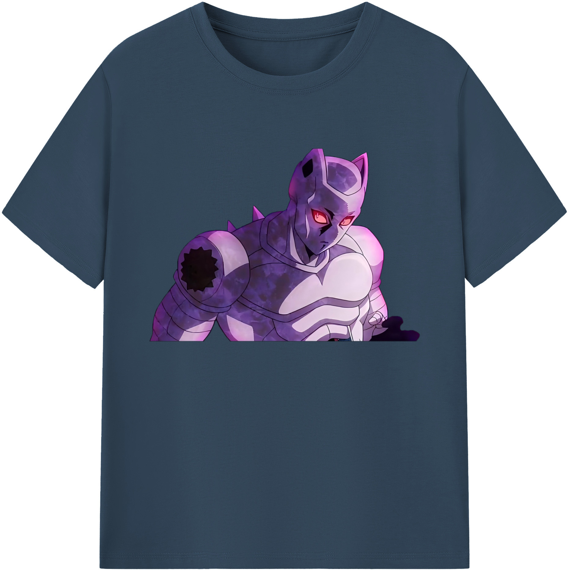 （画像用） ジョジョの奇妙な冒険 きら よしかげ JoJo's Bizarre Adventure Kira Yoshikage 綿100％ メンズ半袖Tシャツ｜肌触りやわらか＆通気性