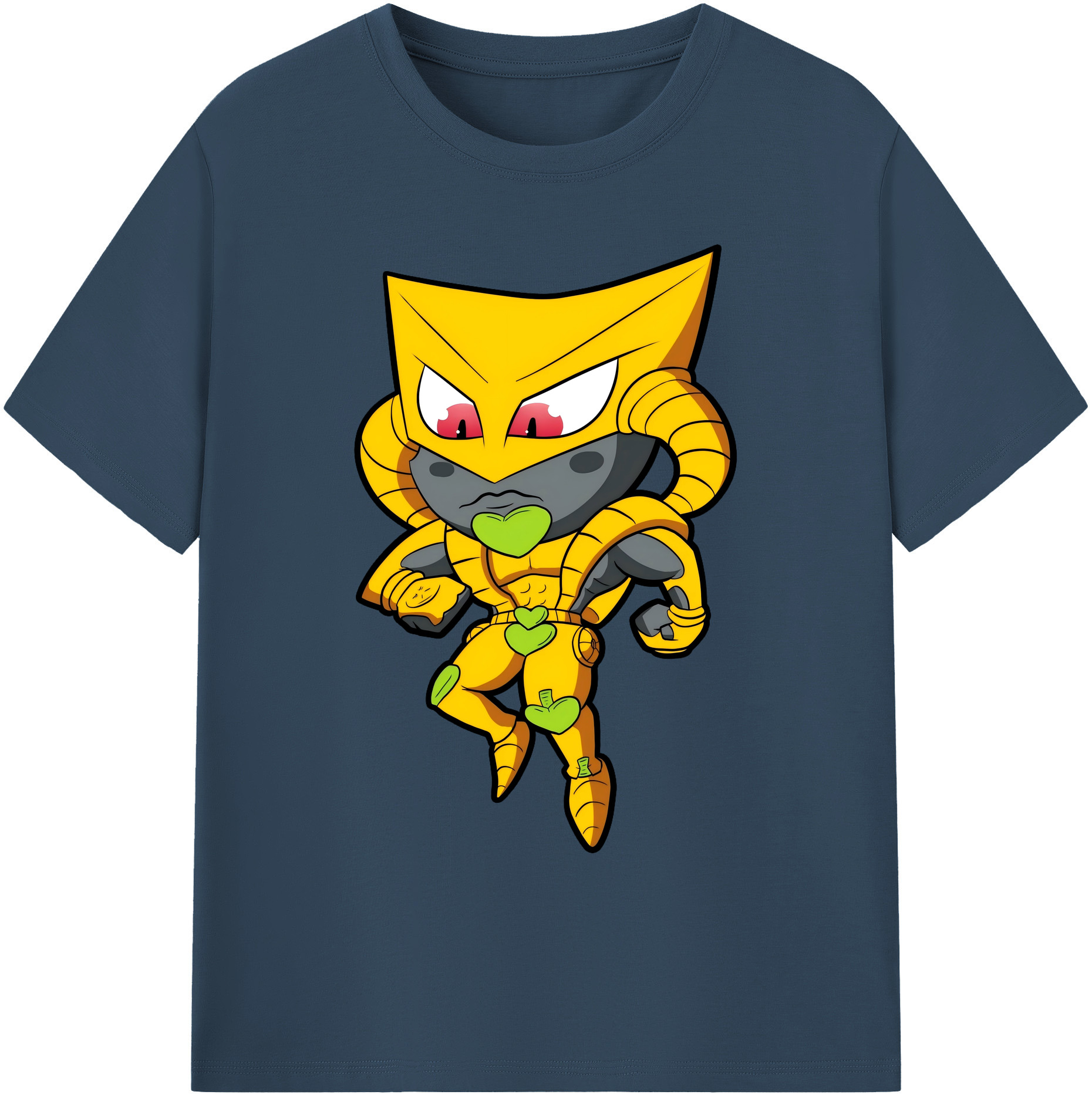 （画像用） ジョジョの奇妙な冒険 ディオ?ブランドー JoJo's Bizarre Adventure Dio Brando 綿100％ メンズ半袖Tシャツ｜肌触りやわらか＆通気性