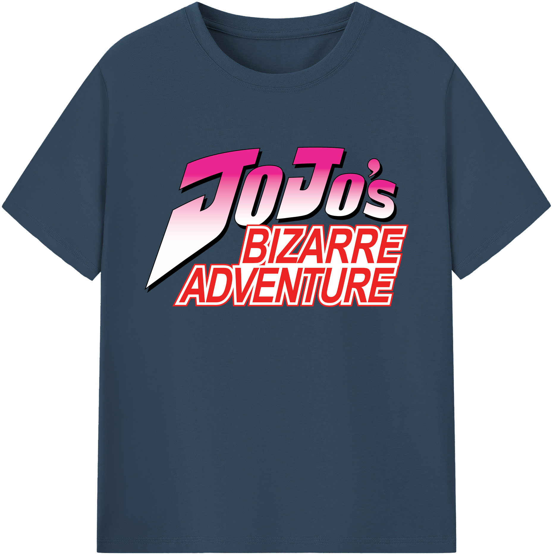 （画像用） ジョジョの奇妙な冒険 JoJo's Bizarre Adventure 綿100％ メンズ半袖Tシャツ｜肌触りやわらか＆通気性