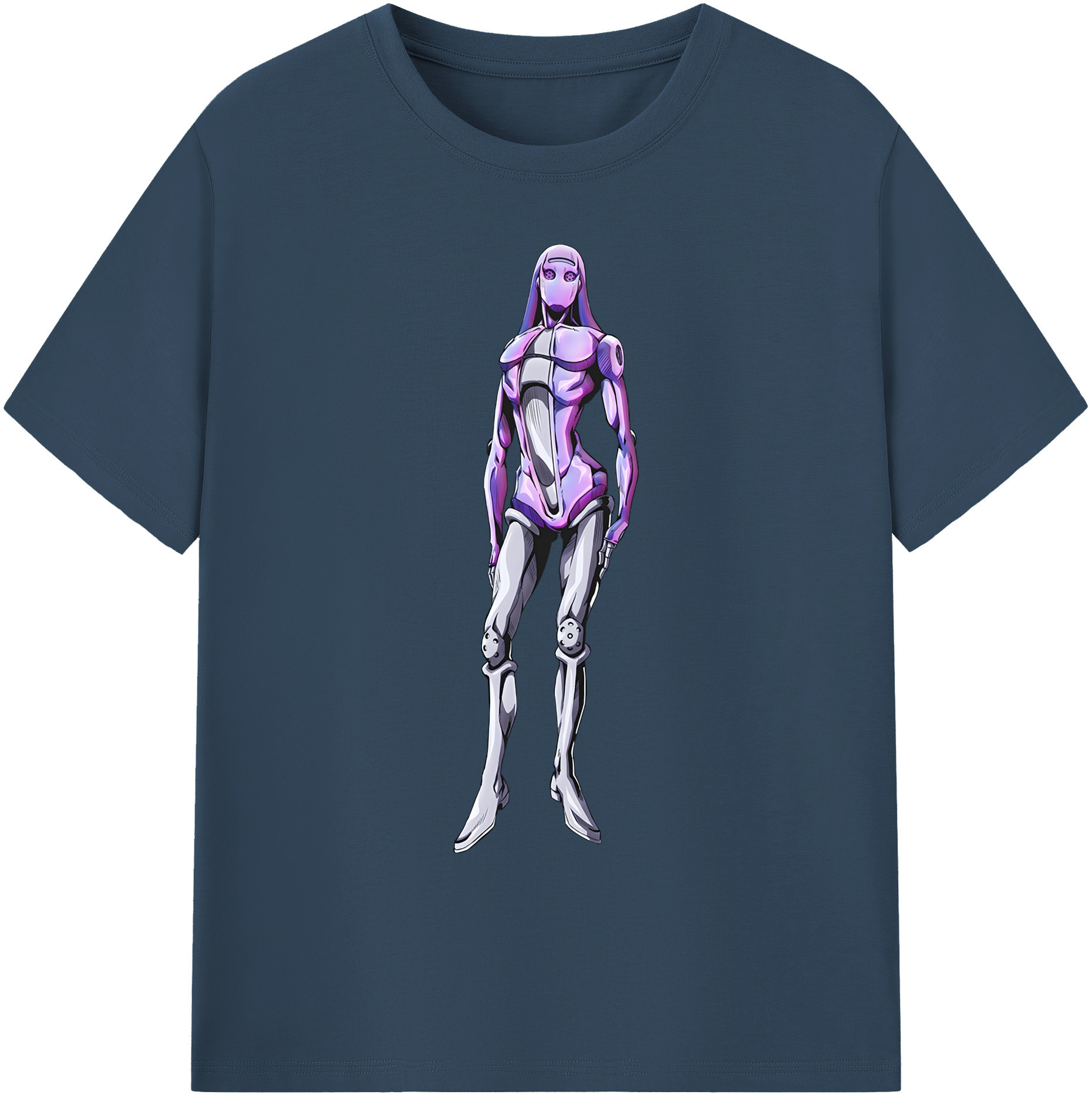（画像用） ジョジョの奇妙な冒険 JoJo's Bizarre Adventure 綿100％ メンズ半袖Tシャツ｜肌触りやわらか＆通気性
