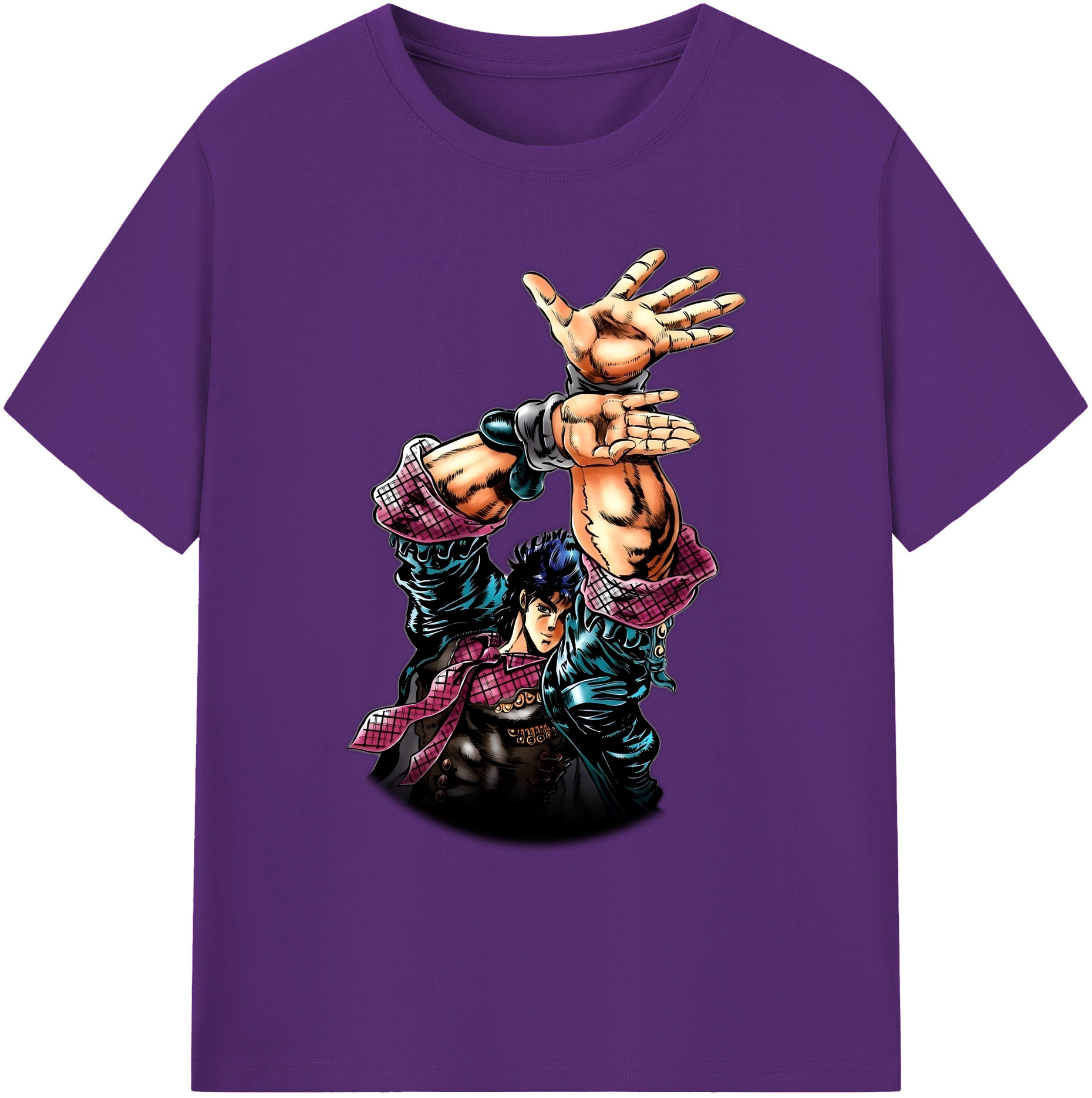 （画像用） ジョジョの奇妙な冒険 /ジョナサン?ジョースター JoJo's Bizarre Adventure Jonathan Joestar 綿100％ メンズ半袖Tシャツ｜肌触りやわらか＆通気性