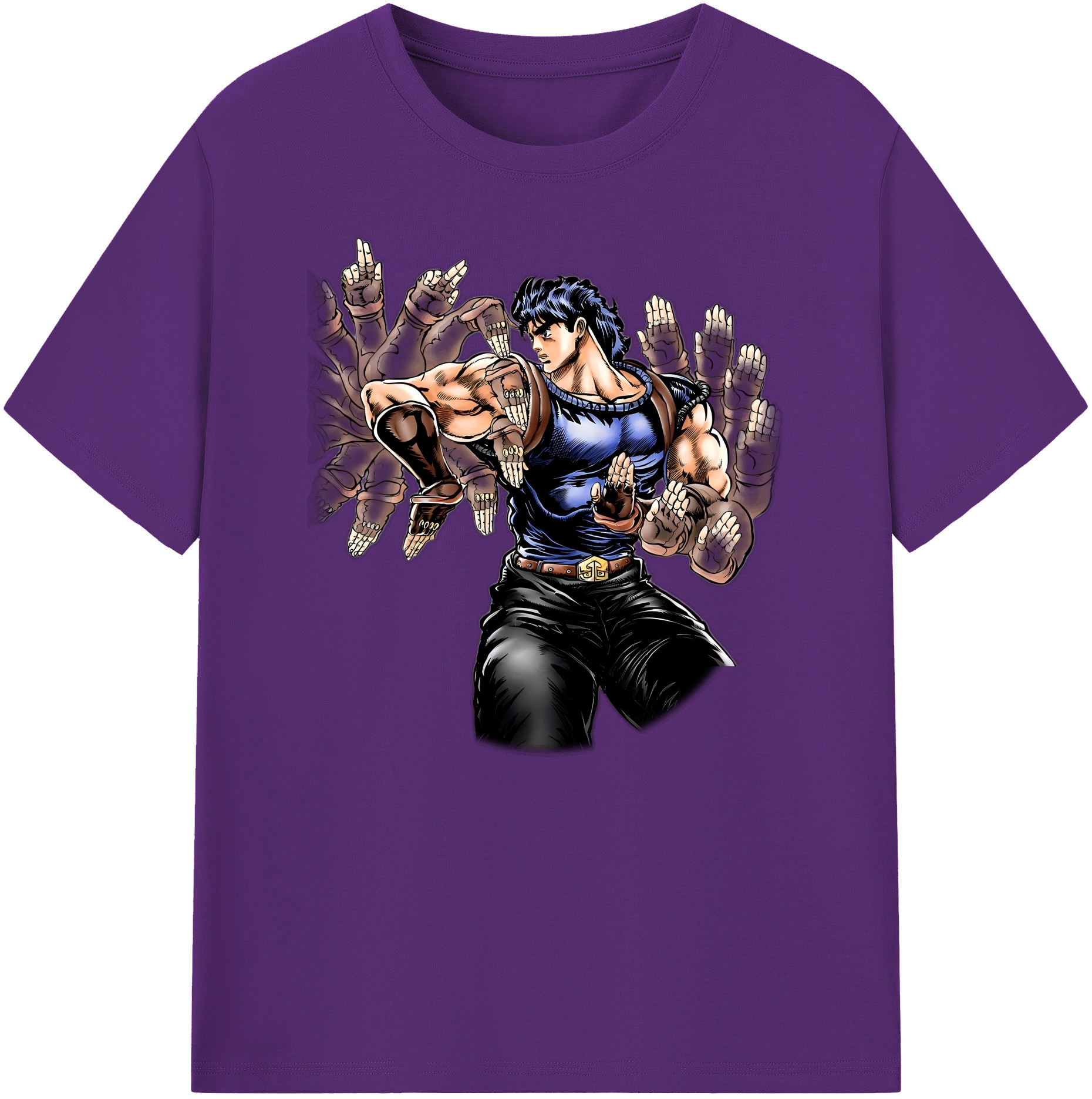 （画像用） ジョジョの奇妙な冒険 /ジョナサン?ジョースター JoJo's Bizarre Adventure Jonathan Joestar 綿100％ メンズ半袖Tシャツ｜肌触りやわらか＆通気性