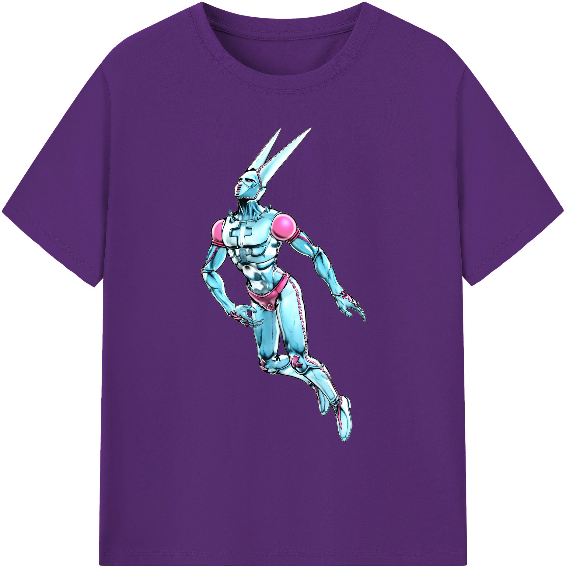 （画像用） ジョジョの奇妙な冒険 JoJo's Bizarre Adventure 綿100％ メンズ半袖Tシャツ｜肌触りやわらか＆通気性