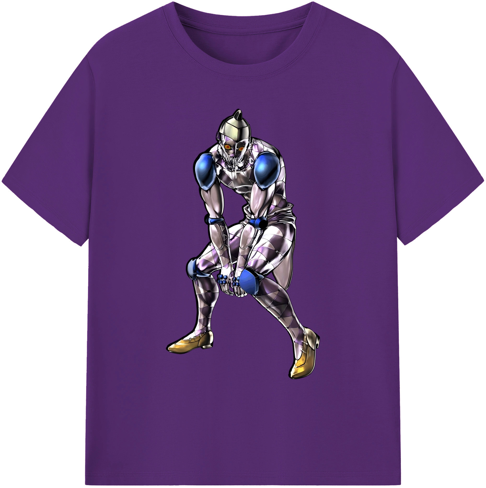 （画像用） ジョジョの奇妙な冒険 JoJo's Bizarre Adventure 綿100％ メンズ半袖Tシャツ｜肌触りやわらか＆通気性