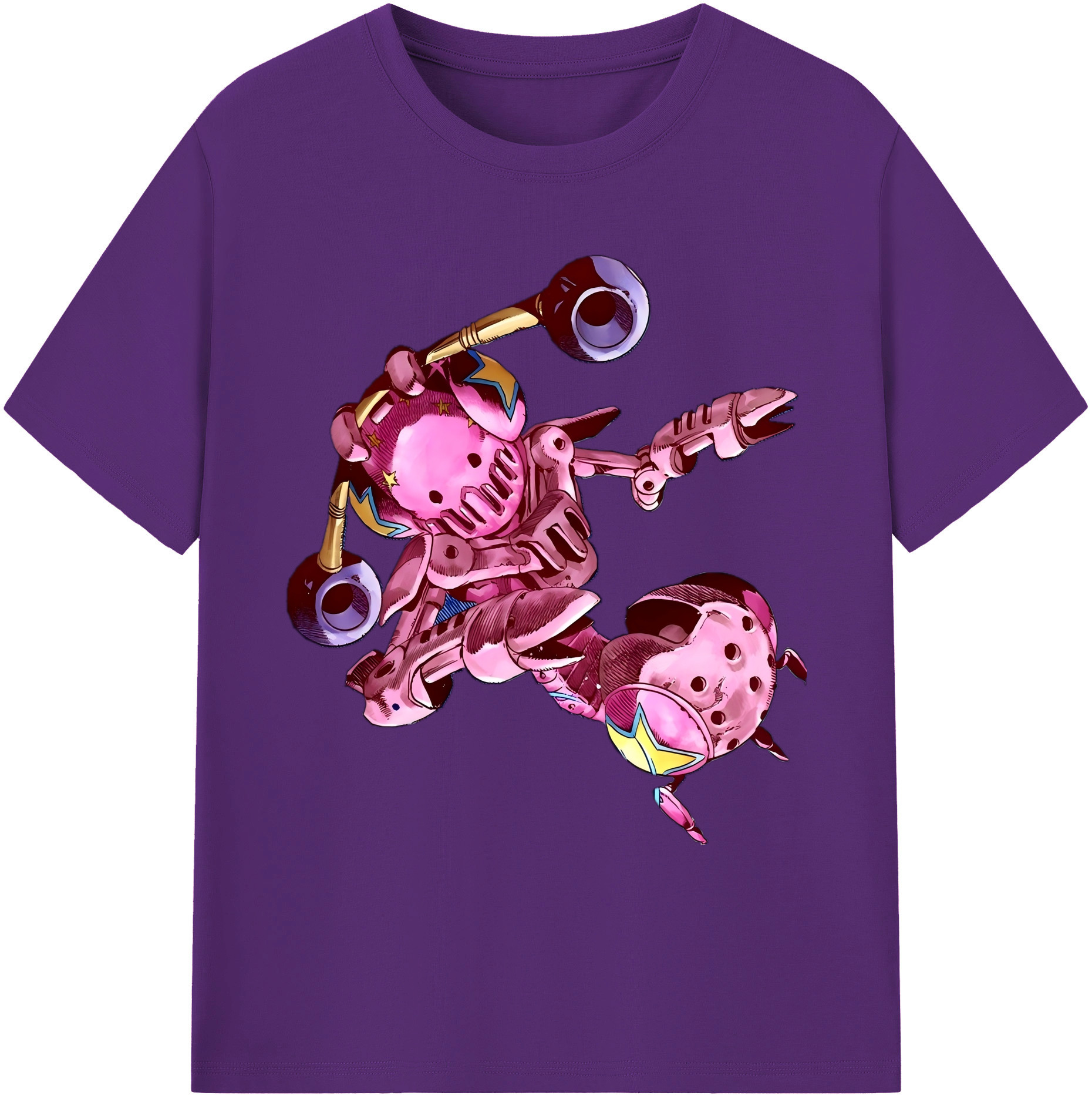 （画像用） ジョジョの奇妙な冒険 ジョナサン?ジョースター JoJo's Bizarre Adventure Jonathan Joestar 綿100％ メンズ半袖Tシャツ｜肌触りやわらか＆通気性