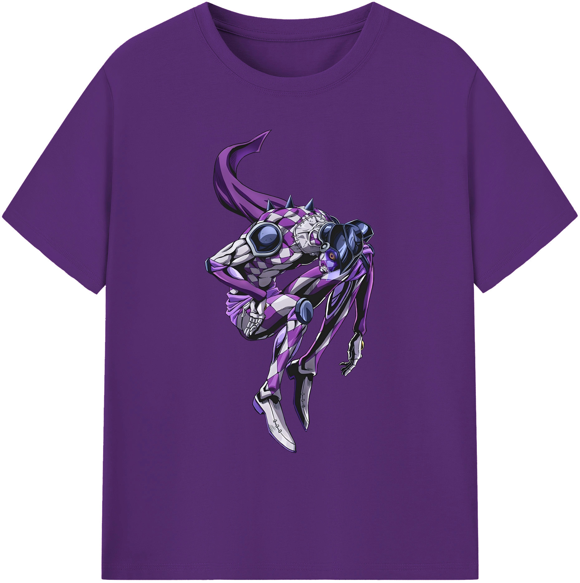 （画像用） ジョジョの奇妙な冒険 パンナコッタ?フー JoJo's Bizarre Adventure Pannacotta Fugo 綿100％ メンズ半袖Tシャツ｜肌触りやわらか＆通気性