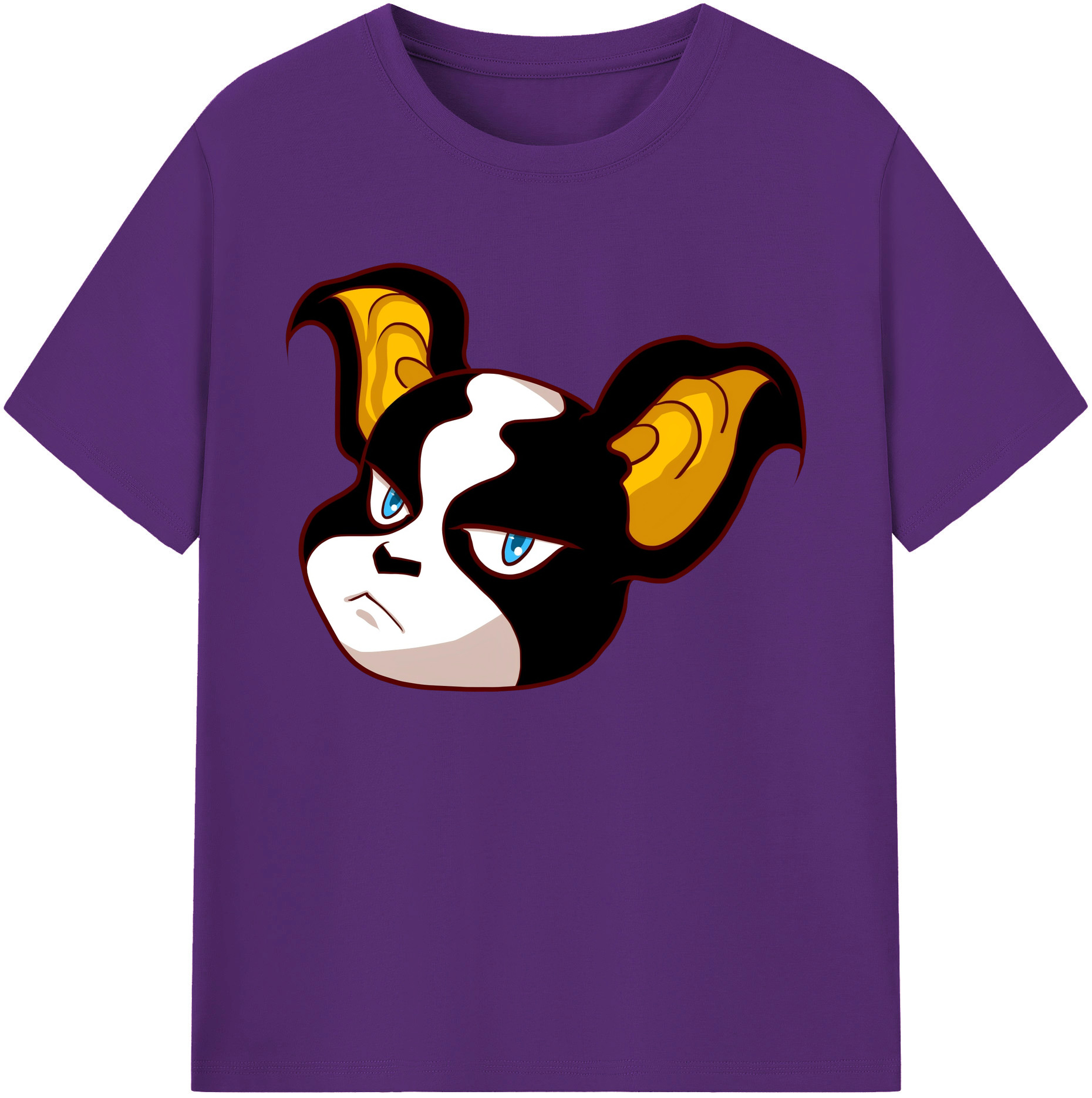 （画像用） ジョジョの奇妙な冒険 イギー JoJo's Bizarre Adventure Iggy 綿100％ メンズ半袖Tシャツ｜肌触りやわらか＆通気性