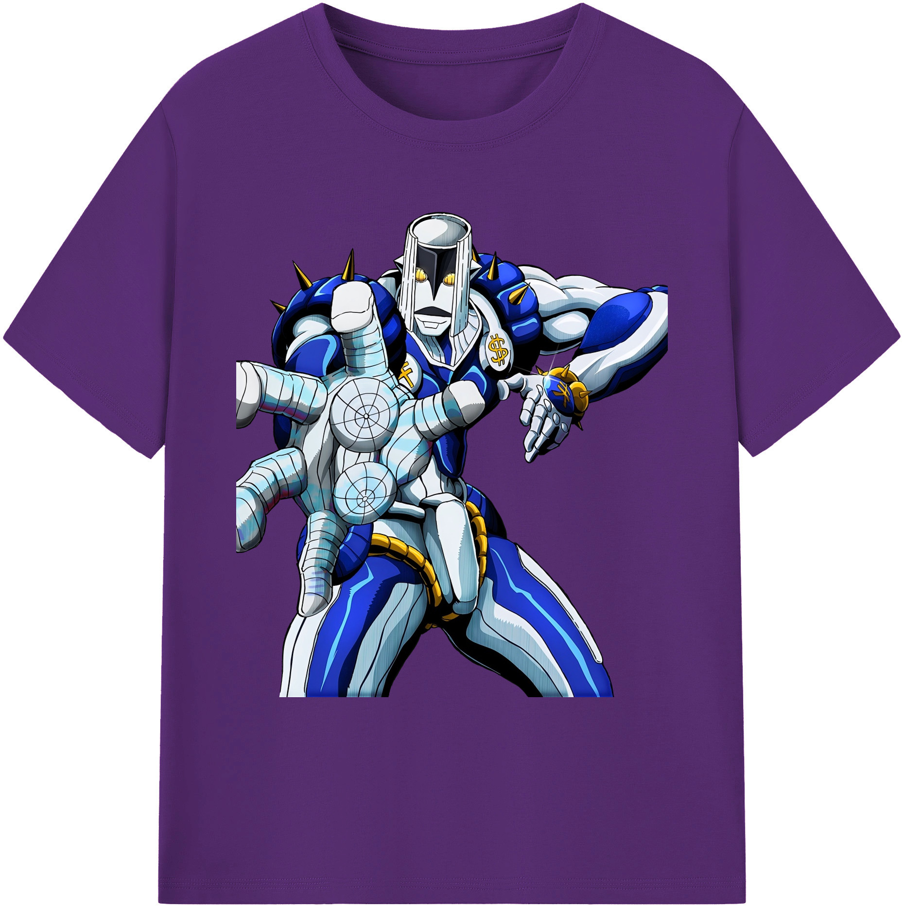 （画像用） ジョジョの奇妙な冒険 虹村億泰 にじむら おくやす JoJo's Bizarre Adventure Nijimura Okuyasu 綿100％ メンズ半袖Tシャツ｜肌触りやわらか＆通気性