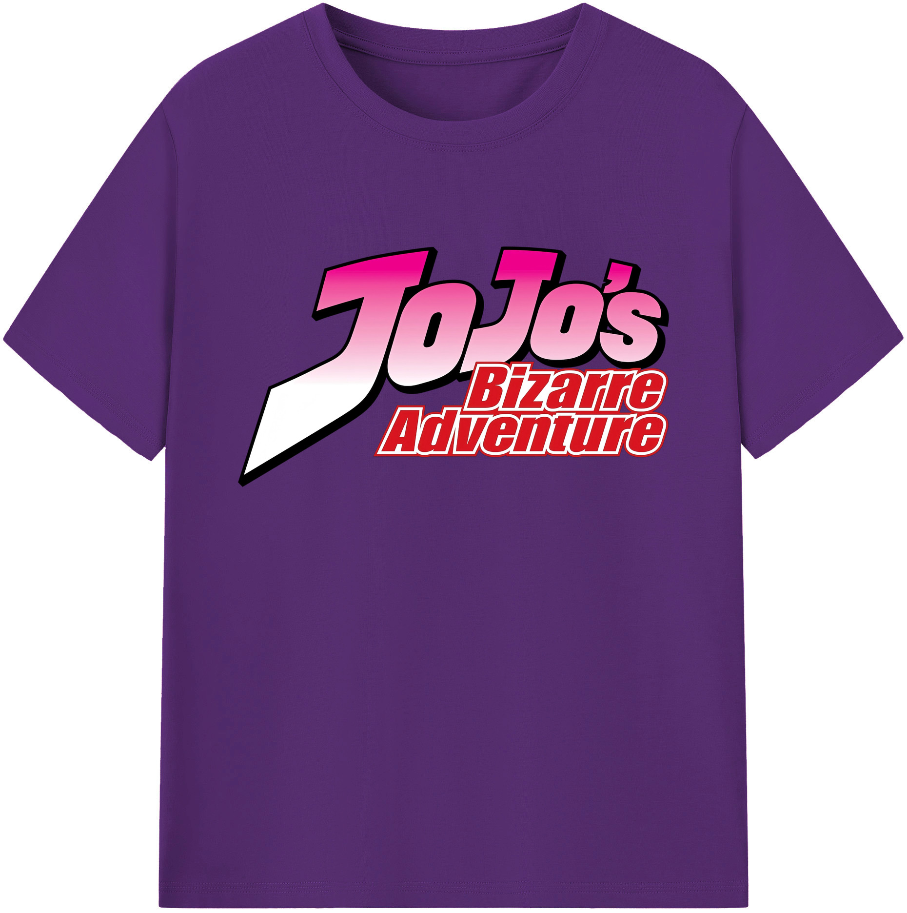 （画像用） ジョジョの奇妙な冒険 JoJo's Bizarre Adventure 綿100％ メンズ半袖Tシャツ｜肌触りやわらか＆通気性