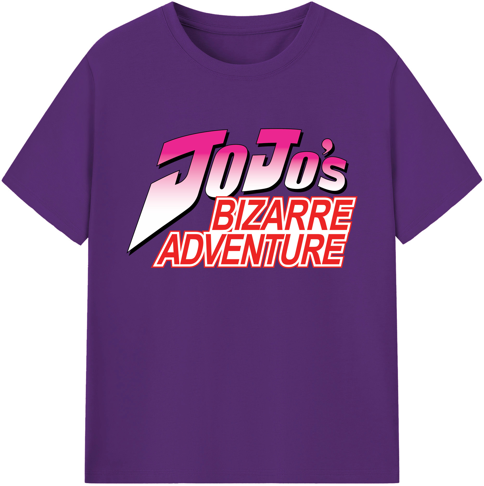 （画像用） ジョジョの奇妙な冒険 JoJo's Bizarre Adventure 綿100％ メンズ半袖Tシャツ｜肌触りやわらか＆通気性