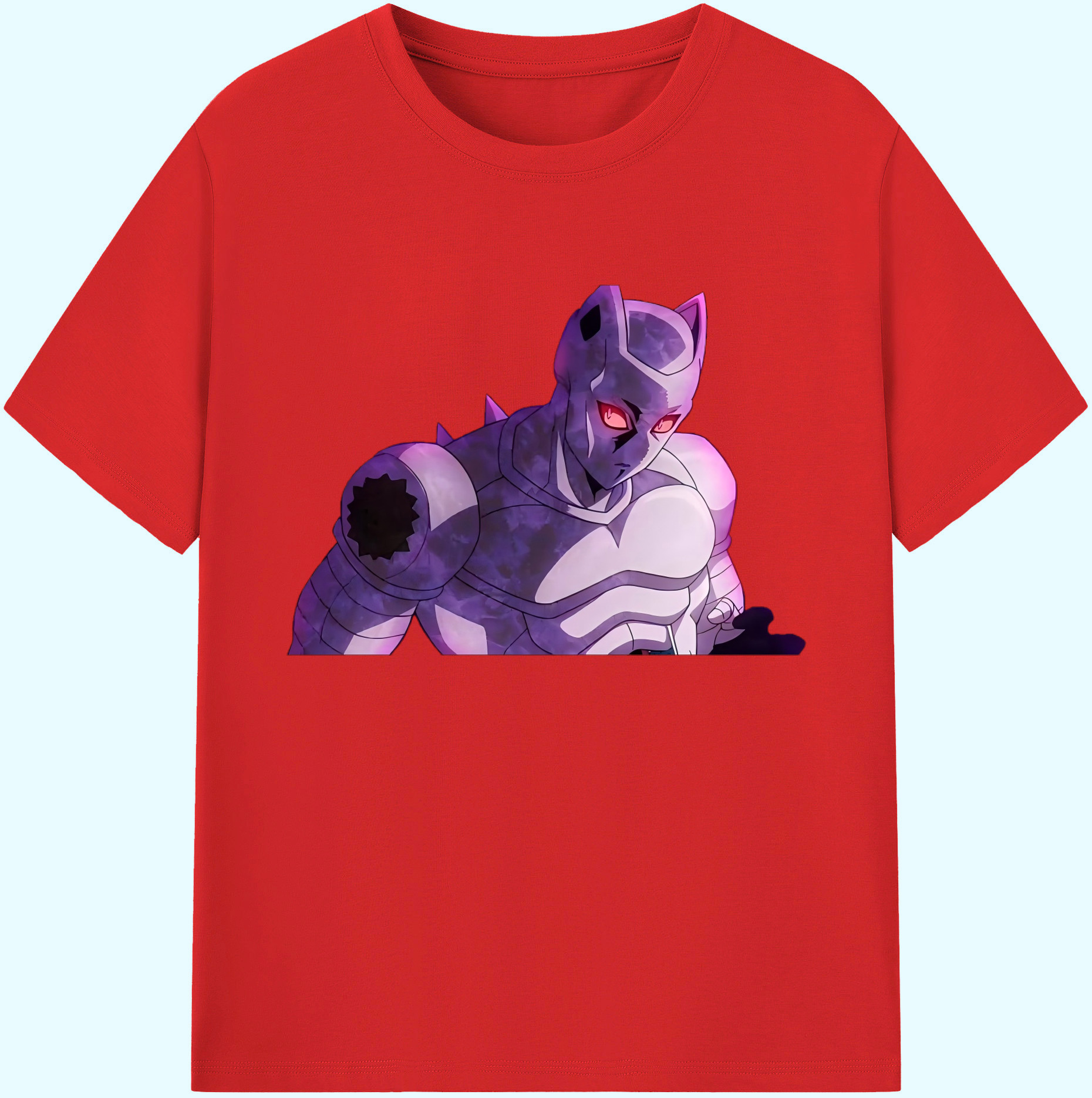 （画像用） ジョジョの奇妙な冒険 きら よしかげ JoJo's Bizarre Adventure Kira Yoshikage 綿100％ メンズ半袖Tシャツ｜肌触りやわらか＆通気性