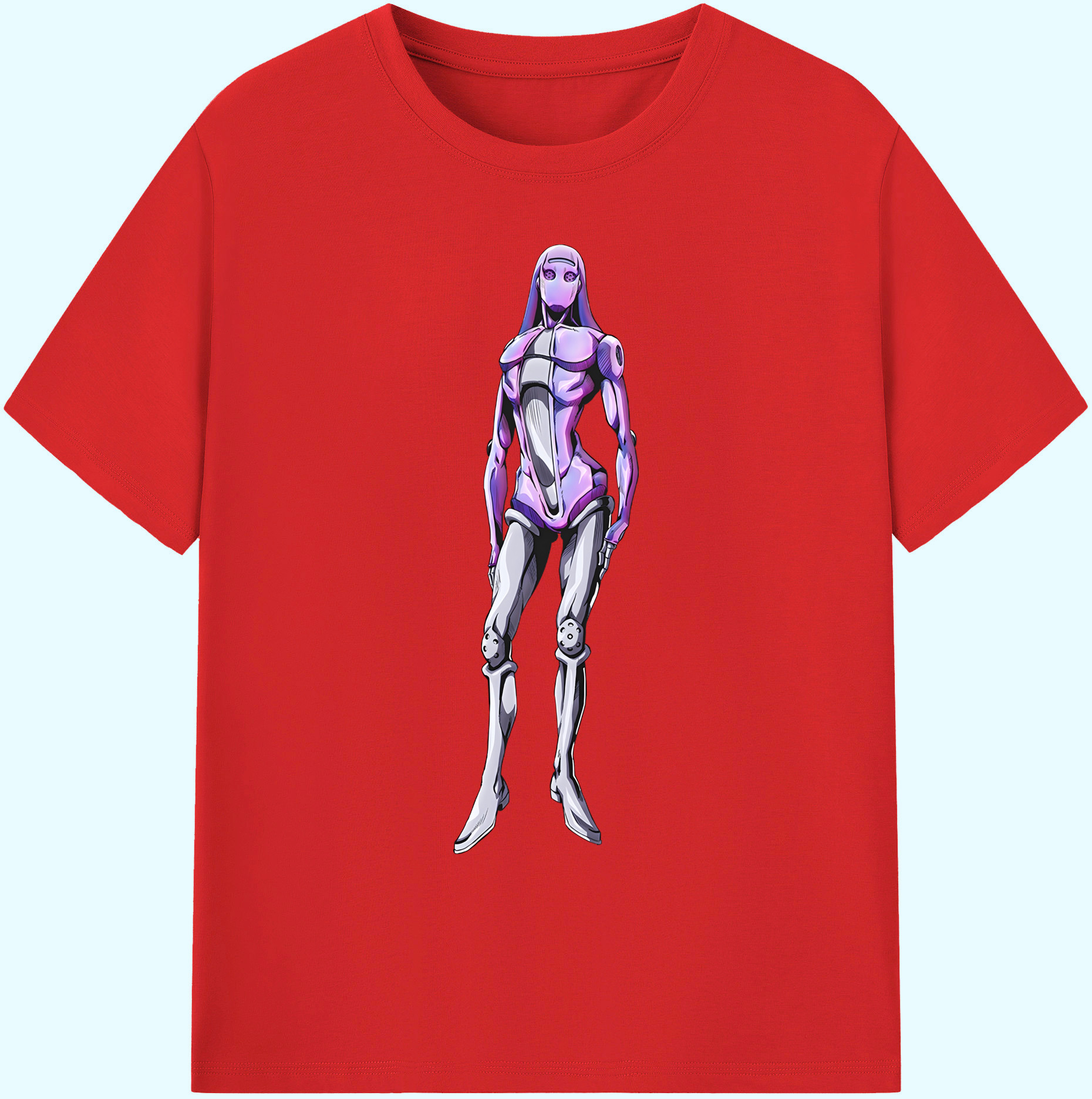 （画像用） ジョジョの奇妙な冒険 JoJo's Bizarre Adventure 綿100％ メンズ半袖Tシャツ｜肌触りやわらか＆通気性