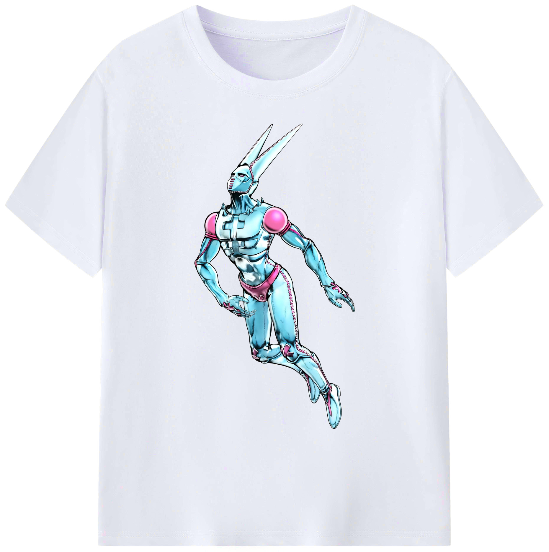 （画像用） ジョジョの奇妙な冒険 JoJo's Bizarre Adventure 綿100％ メンズ半袖Tシャツ｜肌触りやわらか＆通気性