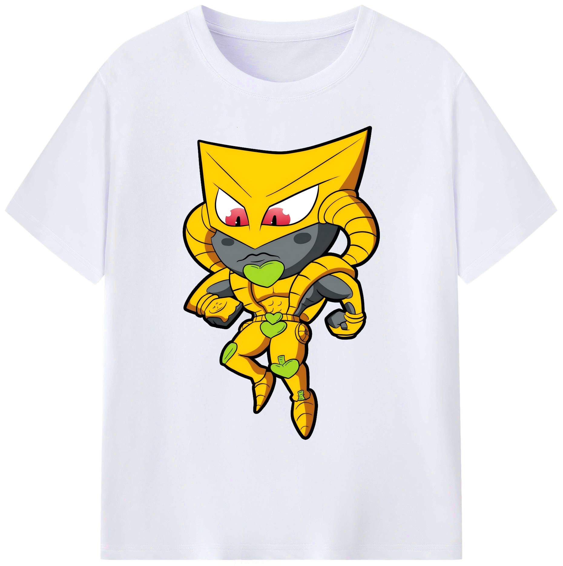 （画像用） ジョジョの奇妙な冒険 ディオ?ブランドー JoJo's Bizarre Adventure Dio Brando 綿100％ メンズ半袖Tシャツ｜肌触りやわらか＆通気性