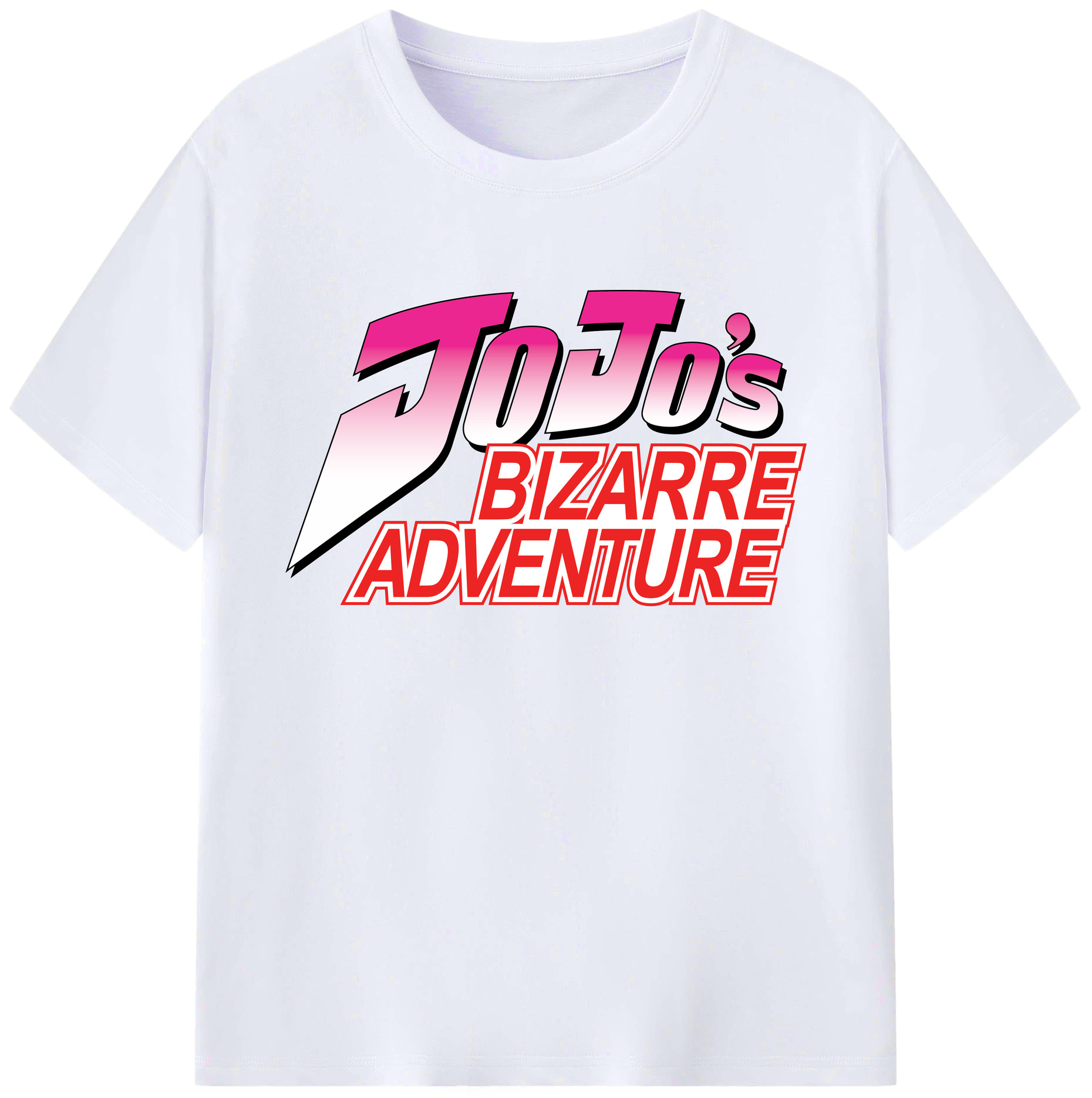 （画像用） ジョジョの奇妙な冒険 JoJo's Bizarre Adventure 綿100％ メンズ半袖Tシャツ｜肌触りやわらか＆通気性