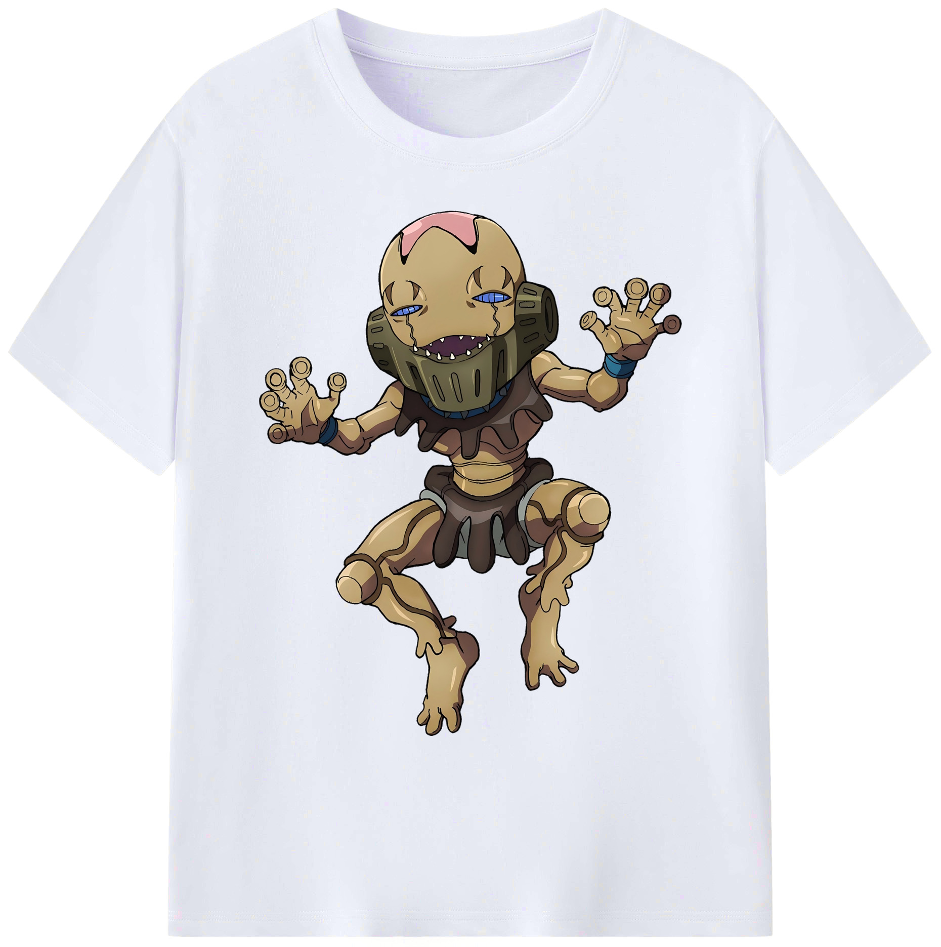 （画像用） ジョジョの奇妙な冒険 JoJo's Bizarre Adventure 綿100％ メンズ半袖Tシャツ｜肌触りやわらか＆通気性
