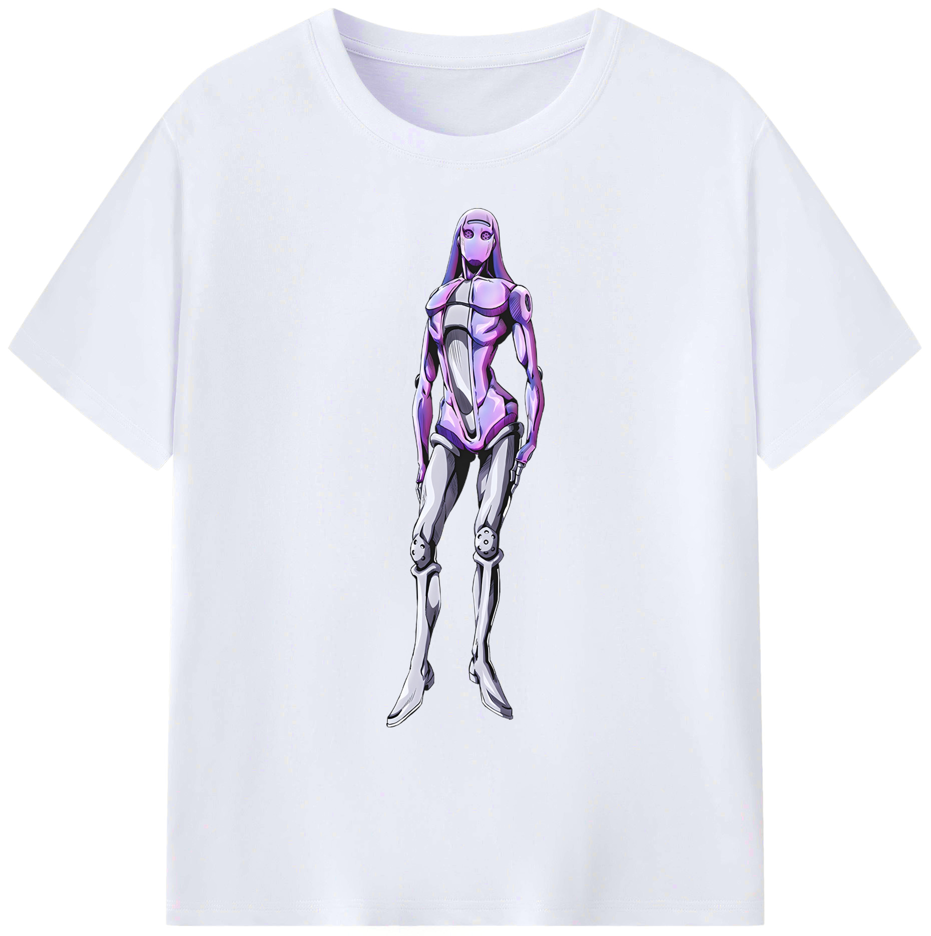 （画像用） ジョジョの奇妙な冒険 JoJo's Bizarre Adventure 綿100％ メンズ半袖Tシャツ｜肌触りやわらか＆通気性