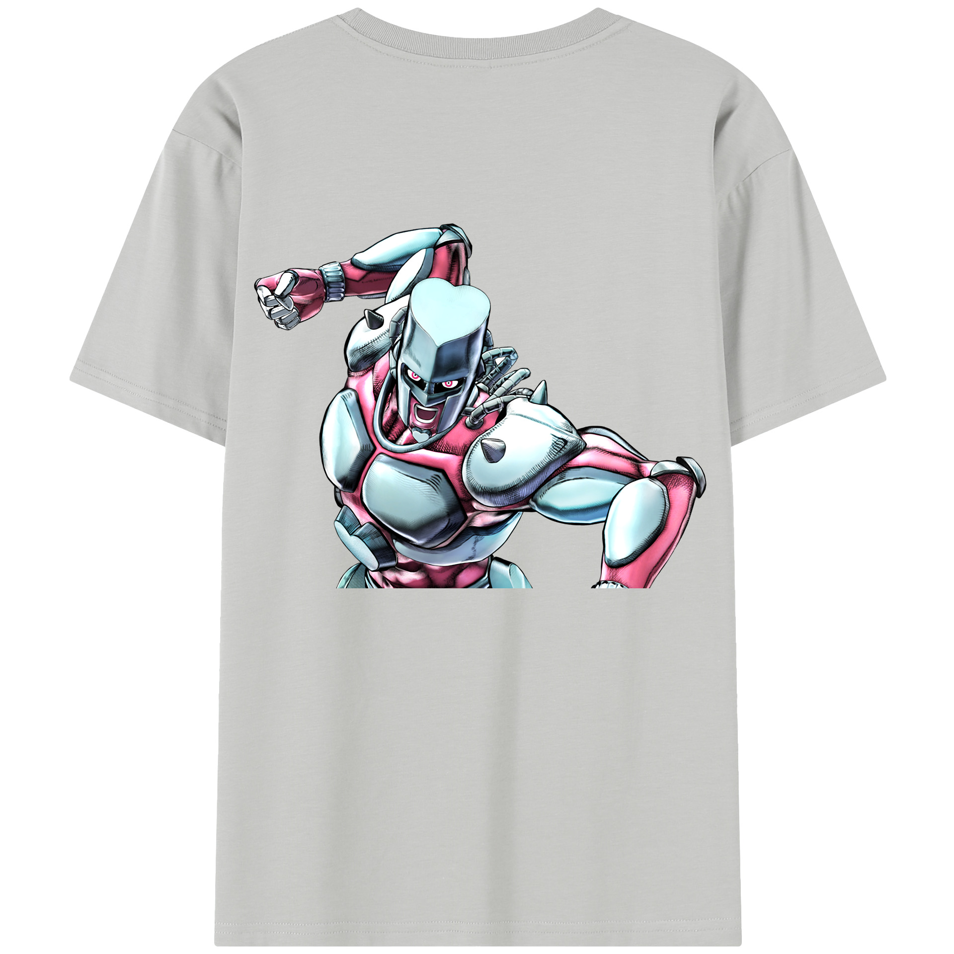 （画像用） ジョジョの奇妙な冒険 ひがしかた じょうすけ JoJo's Bizarre Adventure Higashikata Josuke レディース半袖Tシャツ(バックプリント)