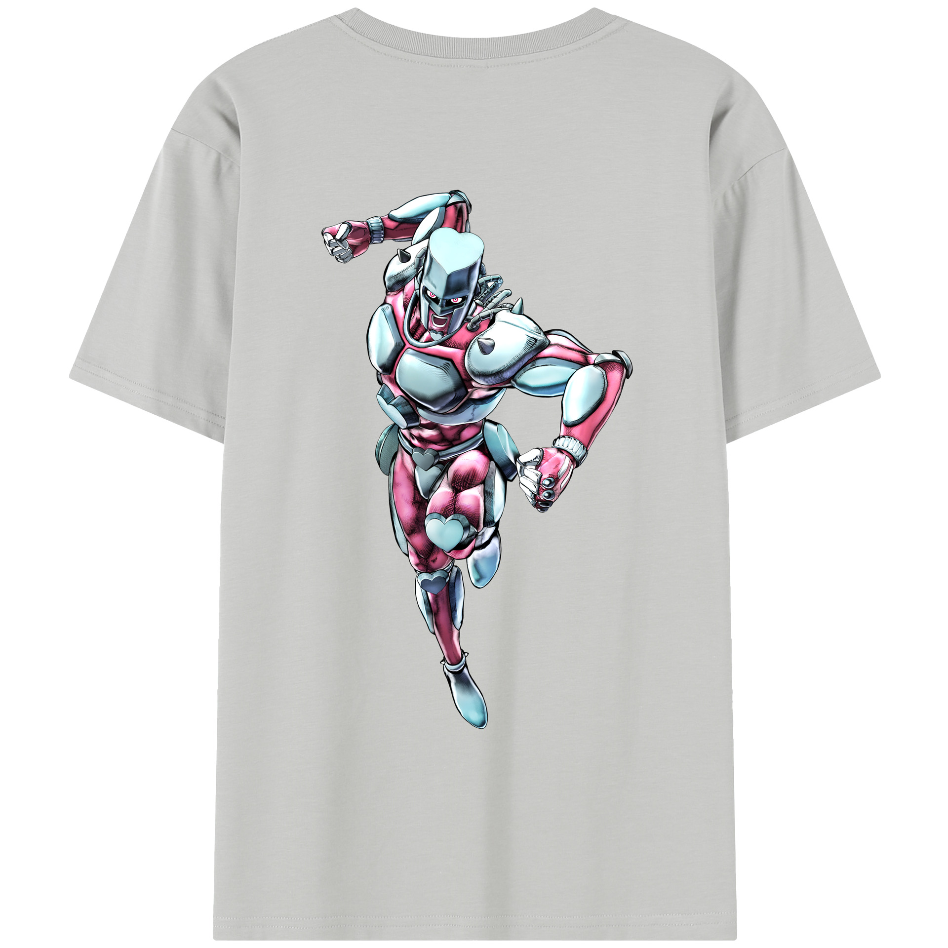 （画像用） ジョジョの奇妙な冒険 ひがしかた じょうすけ JoJo's Bizarre Adventure Higashikata Josuke レディース半袖Tシャツ(バックプリント)
