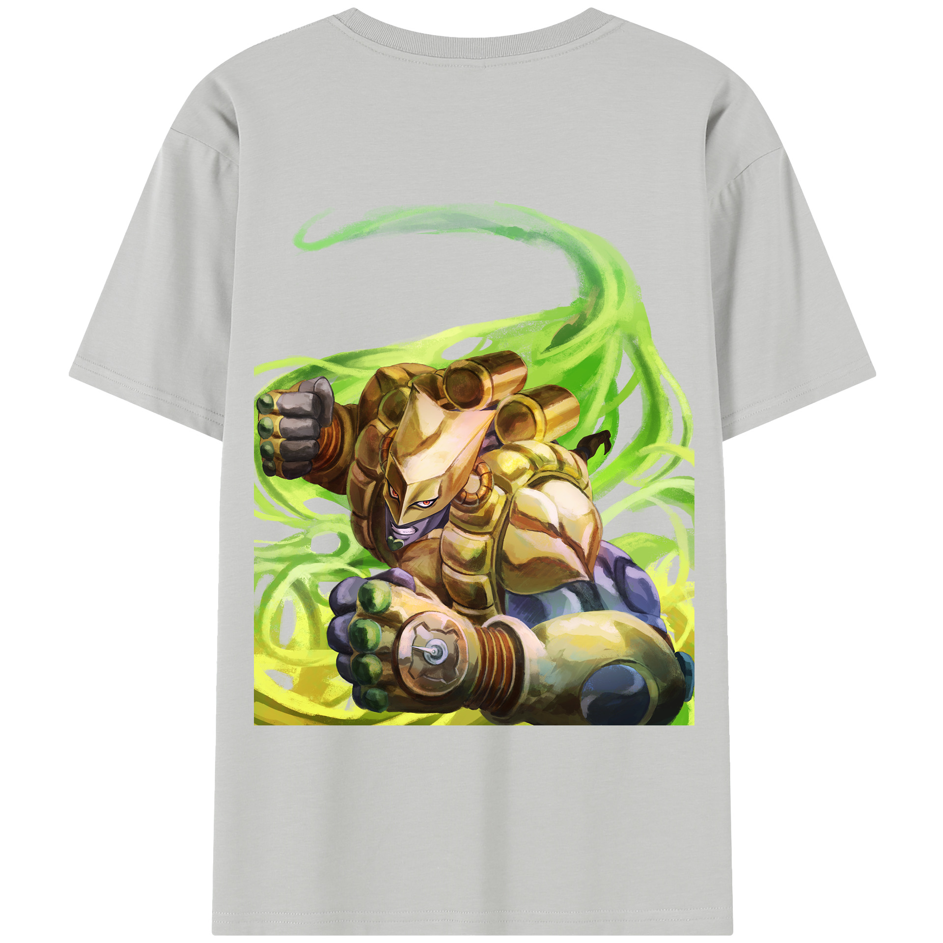 （画像用） ジョジョの奇妙な冒険 ディオ?ブランドー JoJo's Bizarre Adventure Dio Brando レディース半袖Tシャツ(バックプリント)