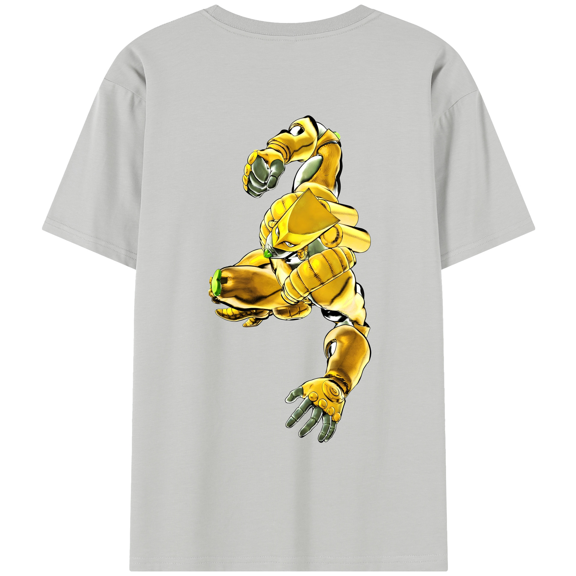 （画像用） ジョジョの奇妙な冒険 ディオ?ブランドー JoJo's Bizarre Adventure Dio Brando レディース半袖Tシャツ(バックプリント)