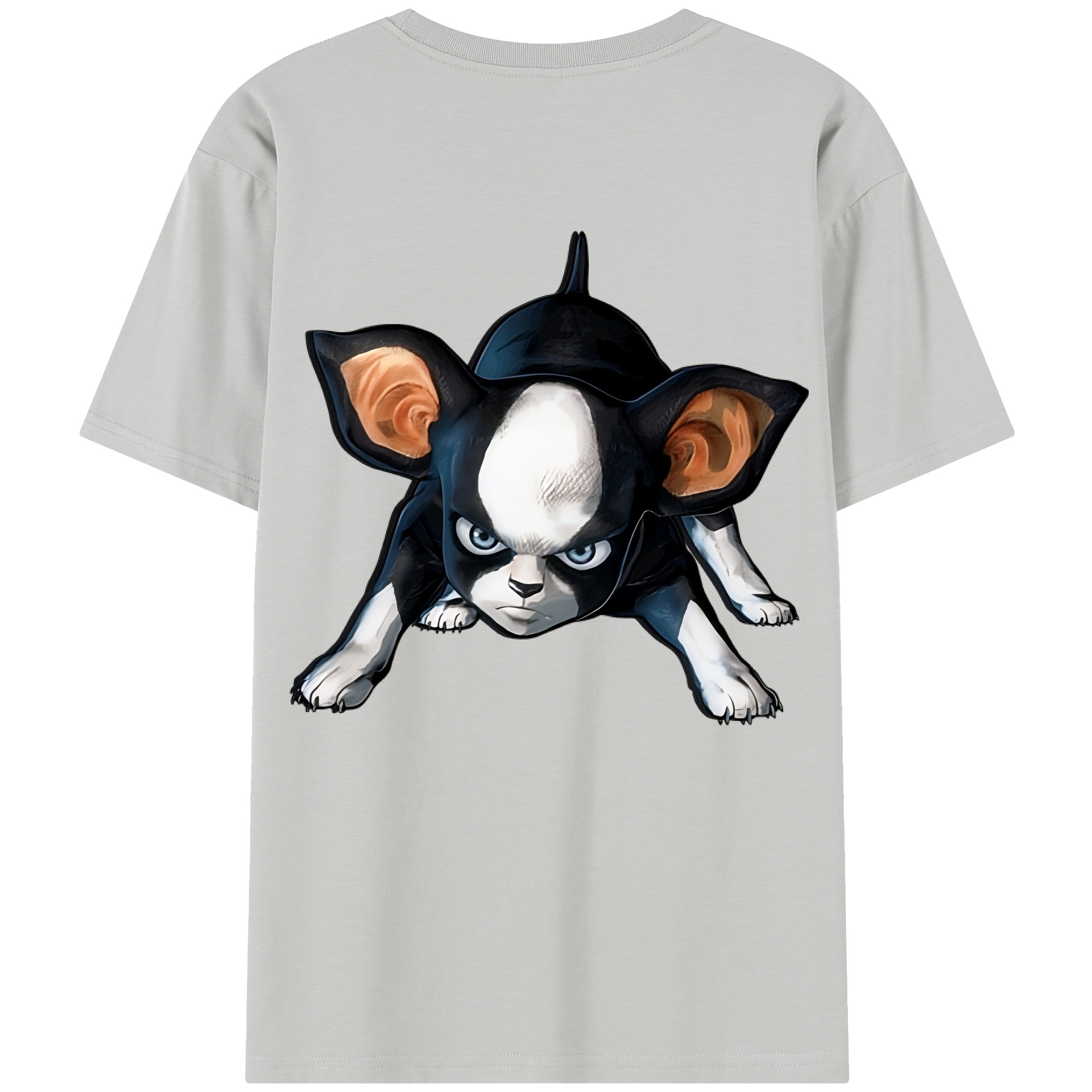 （画像用） ジョジョの奇妙な冒険 イギー JoJo's Bizarre Adventure Iggy レディース半袖Tシャツ(バックプリント)