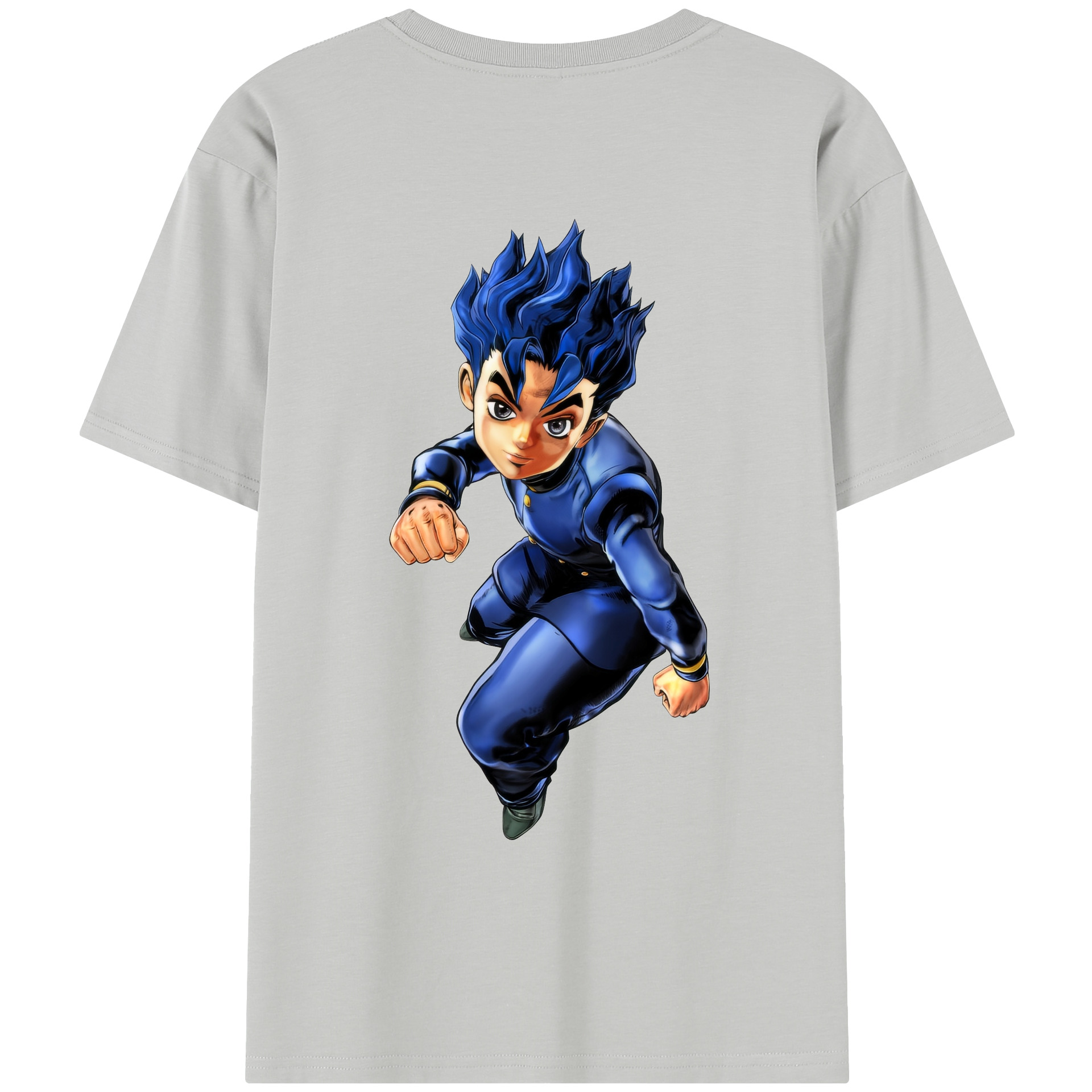 （画像用） ジョジョの奇妙な冒険 広瀨康一 JoJo's Bizarre Adventure Hirose Koichi レディース半袖Tシャツ(バックプリント)