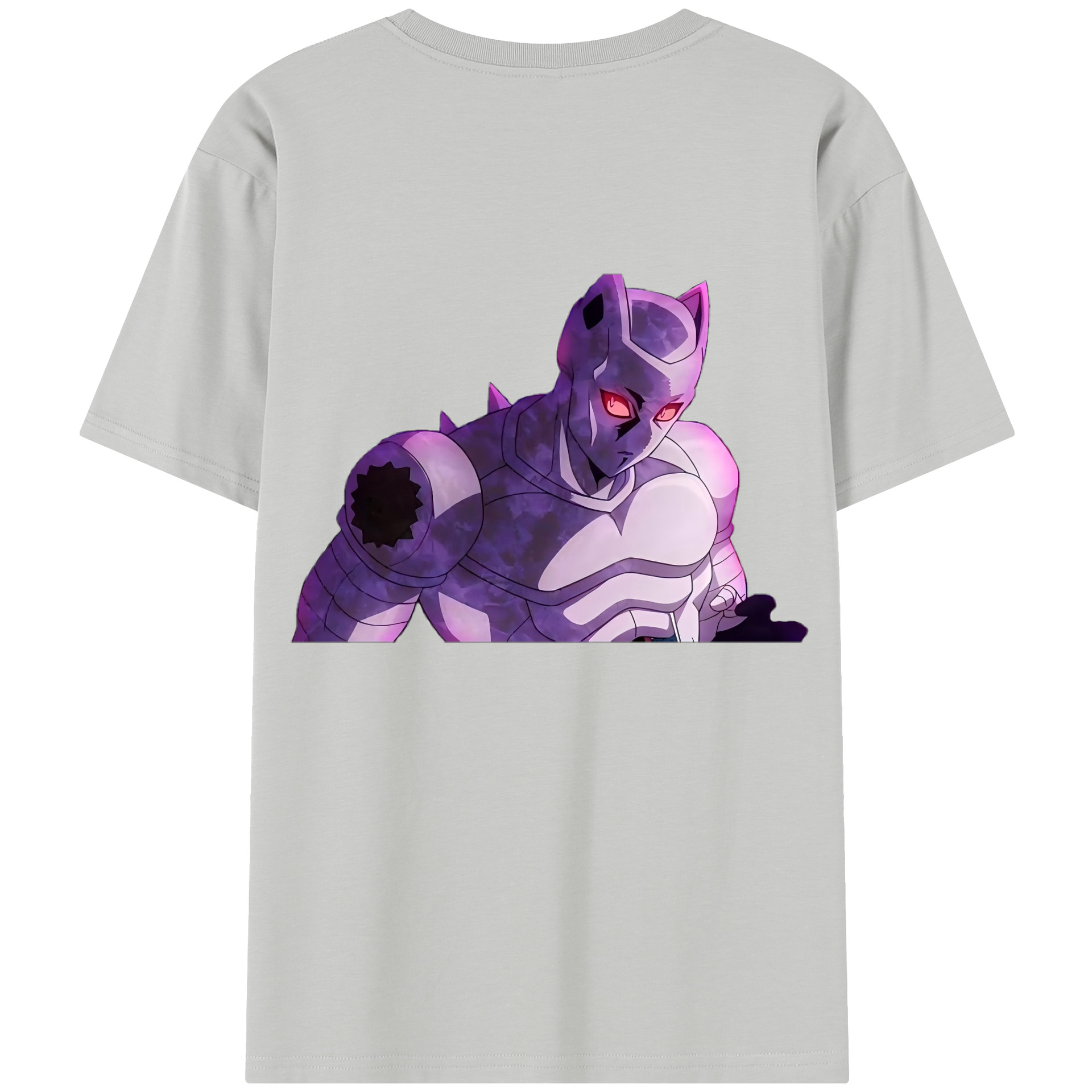 （画像用） ジョジョの奇妙な冒険 きら よしかげ JoJo's Bizarre Adventure Kira Yoshikage レディース半袖Tシャツ(バックプリント)