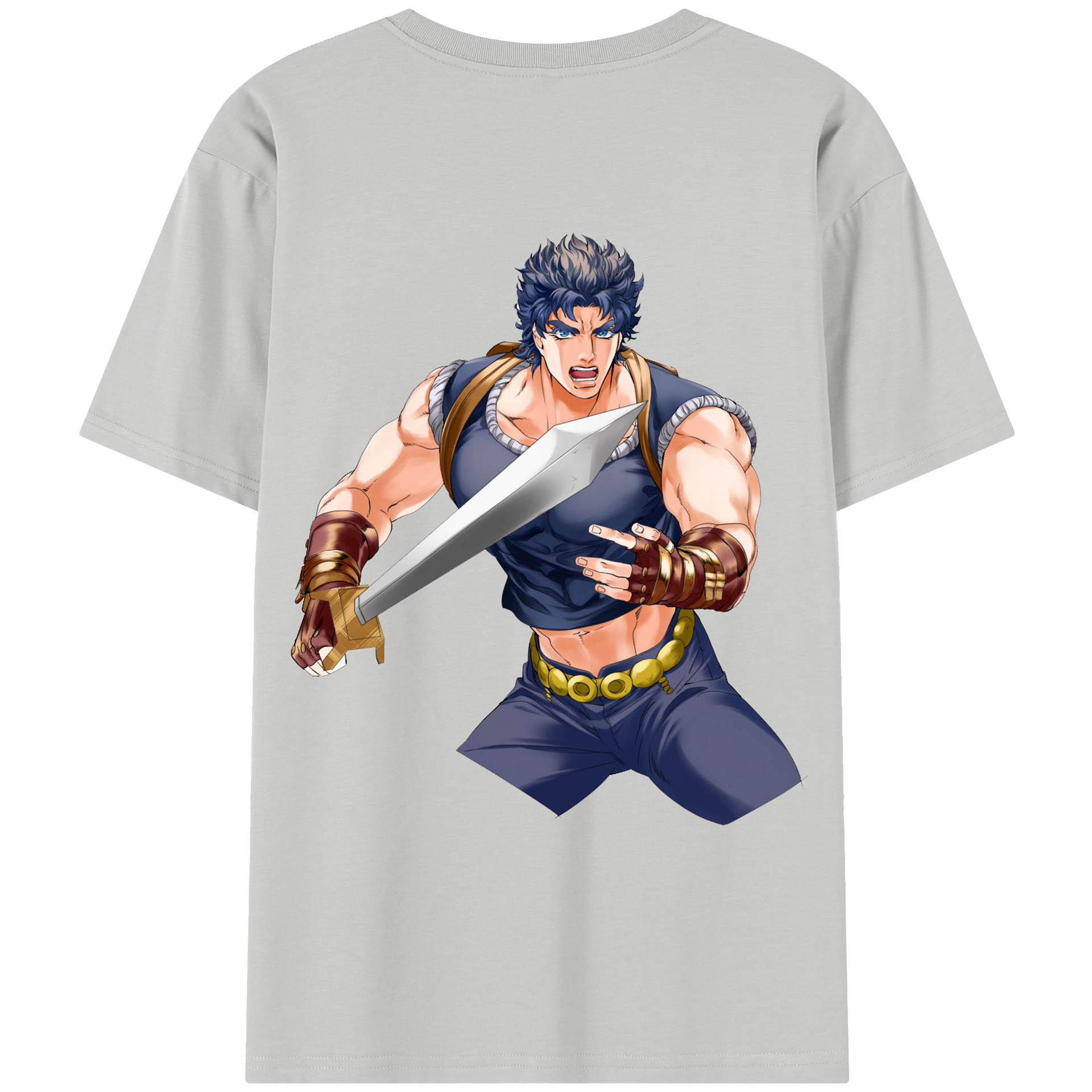 （画像用） ジョジョの奇妙な冒険 /ジョナサン?ジョースター JoJo's Bizarre Adventure Jonathan Joestar レディース半袖Tシャツ(バックプリント)