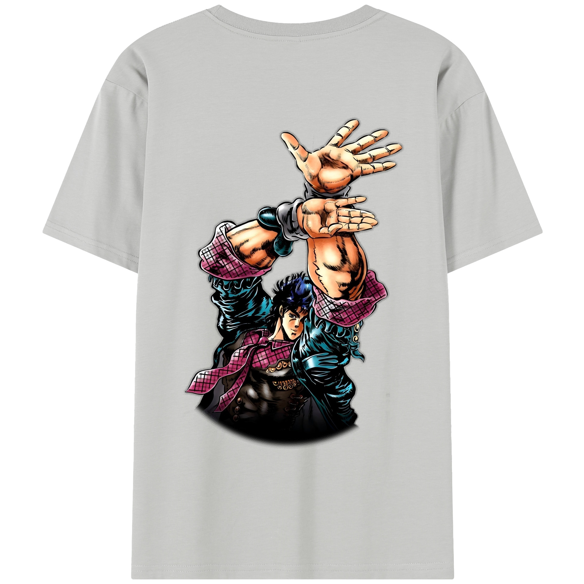 （画像用） ジョジョの奇妙な冒険 /ジョナサン?ジョースター JoJo's Bizarre Adventure Jonathan Joestar レディース半袖Tシャツ(バックプリント)