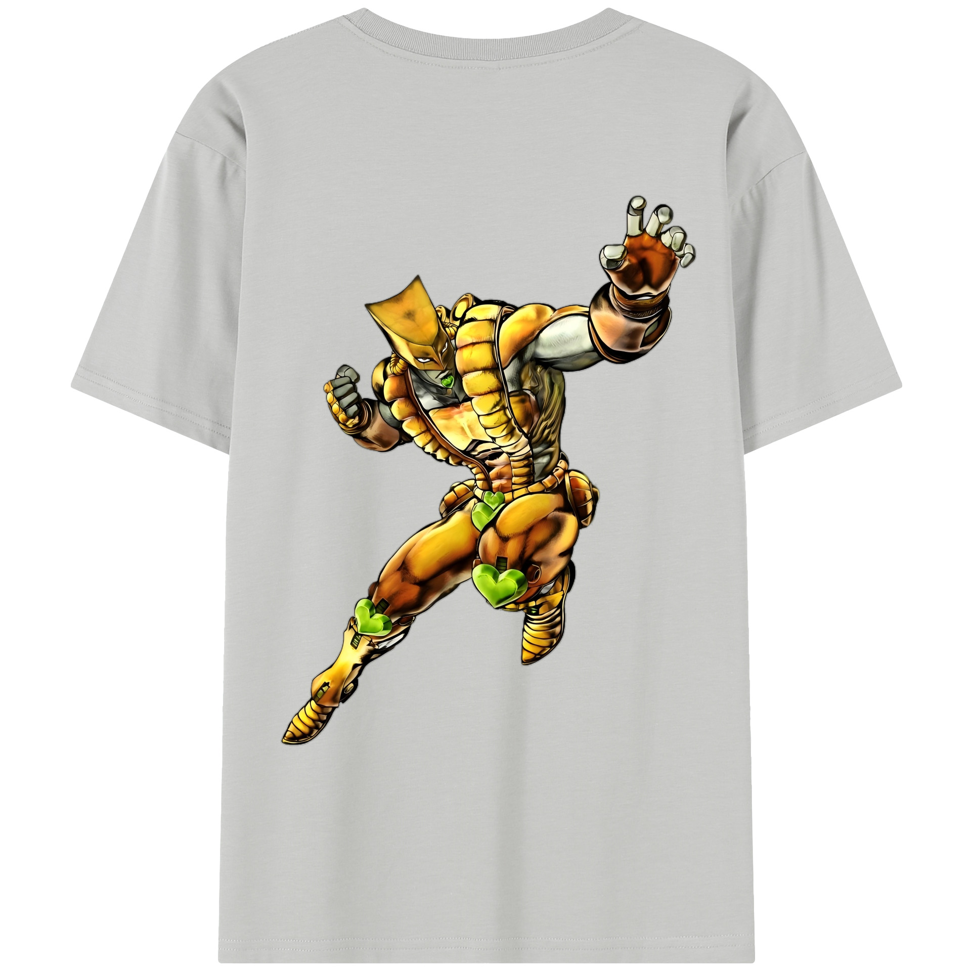 （画像用） ジョジョの奇妙な冒険 ディオ?ブランドー JoJo's Bizarre Adventure Dio Brando レディース半袖Tシャツ(バックプリント)