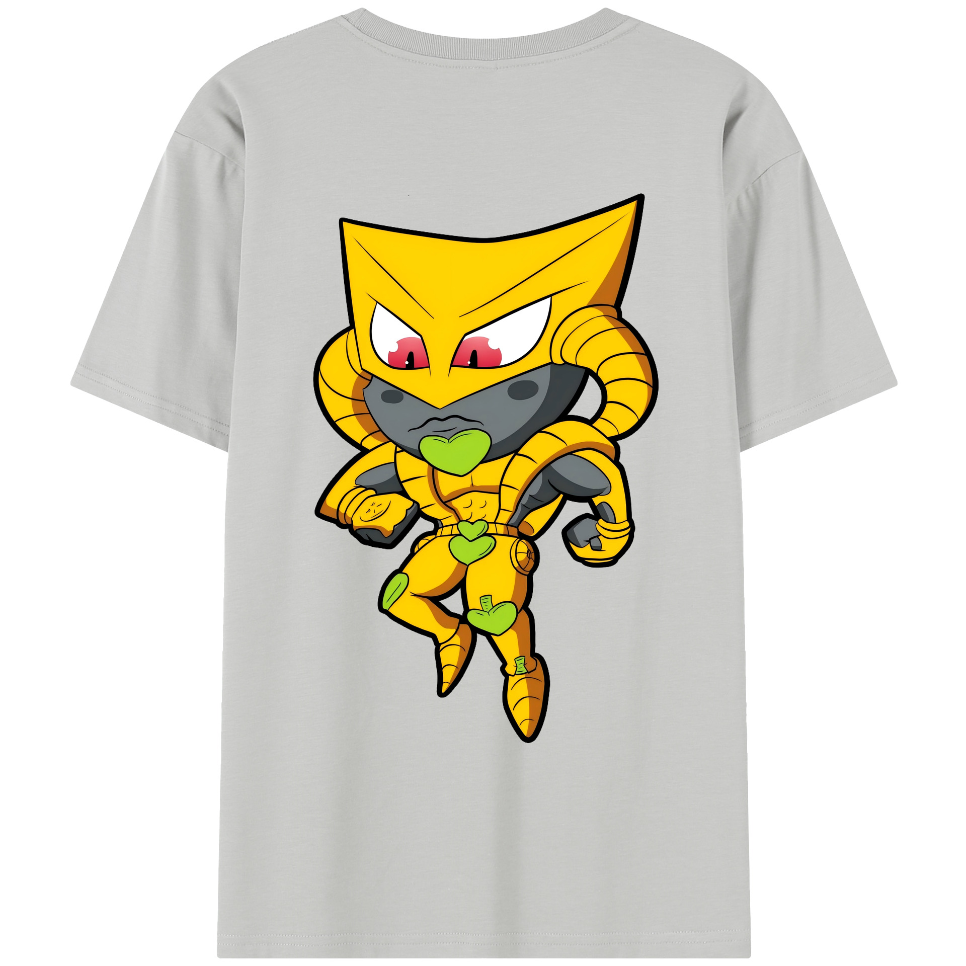 （画像用） ジョジョの奇妙な冒険 ディオ?ブランドー JoJo's Bizarre Adventure Dio Brando レディース半袖Tシャツ(バックプリント)