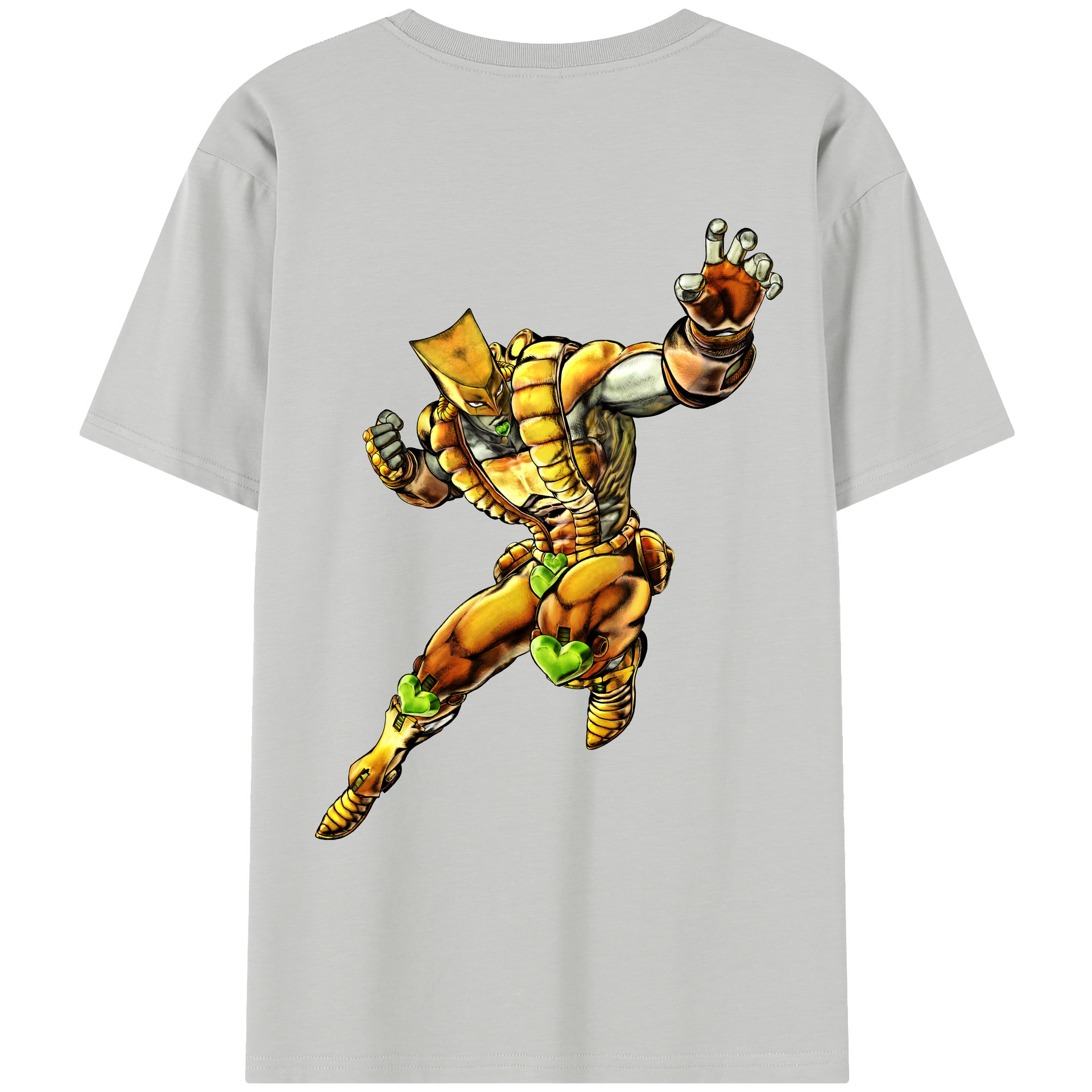 （画像用） ジョジョの奇妙な冒険 ディオ?ブランドー JoJo's Bizarre Adventure Dio Brando レディース半袖Tシャツ(バックプリント)