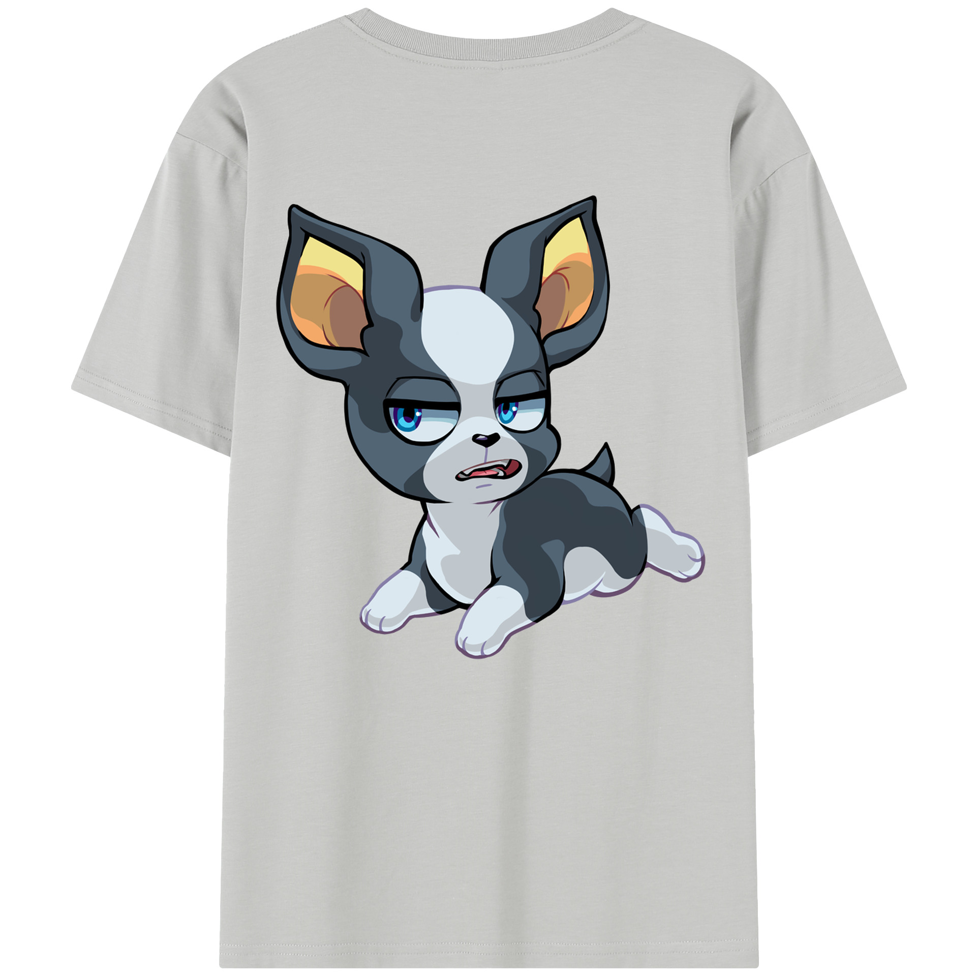 （画像用） ジョジョの奇妙な冒険 イギー JoJo's Bizarre Adventure Iggy レディース半袖Tシャツ(バックプリント)