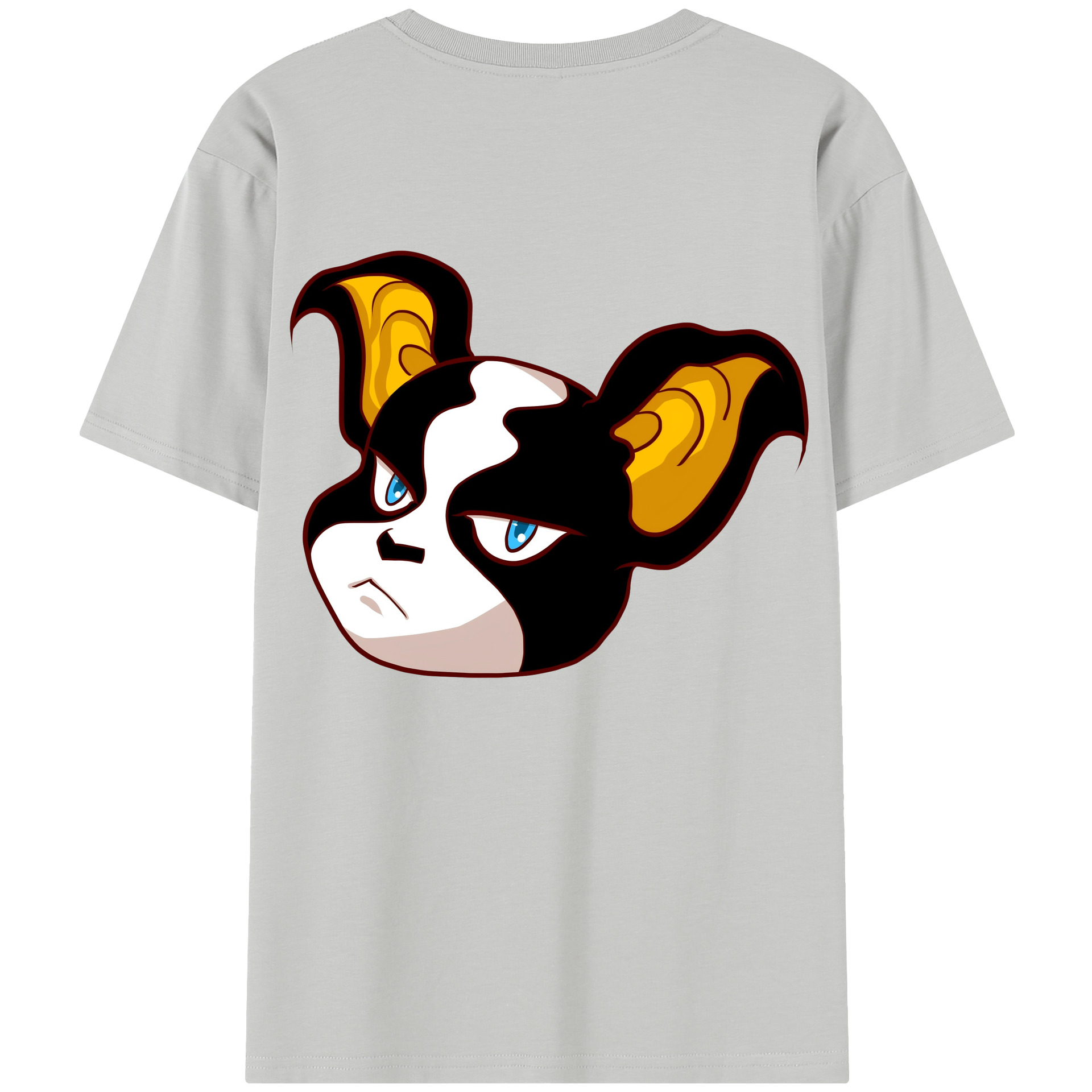 （画像用） ジョジョの奇妙な冒険 イギー JoJo's Bizarre Adventure Iggy レディース半袖Tシャツ(バックプリント)