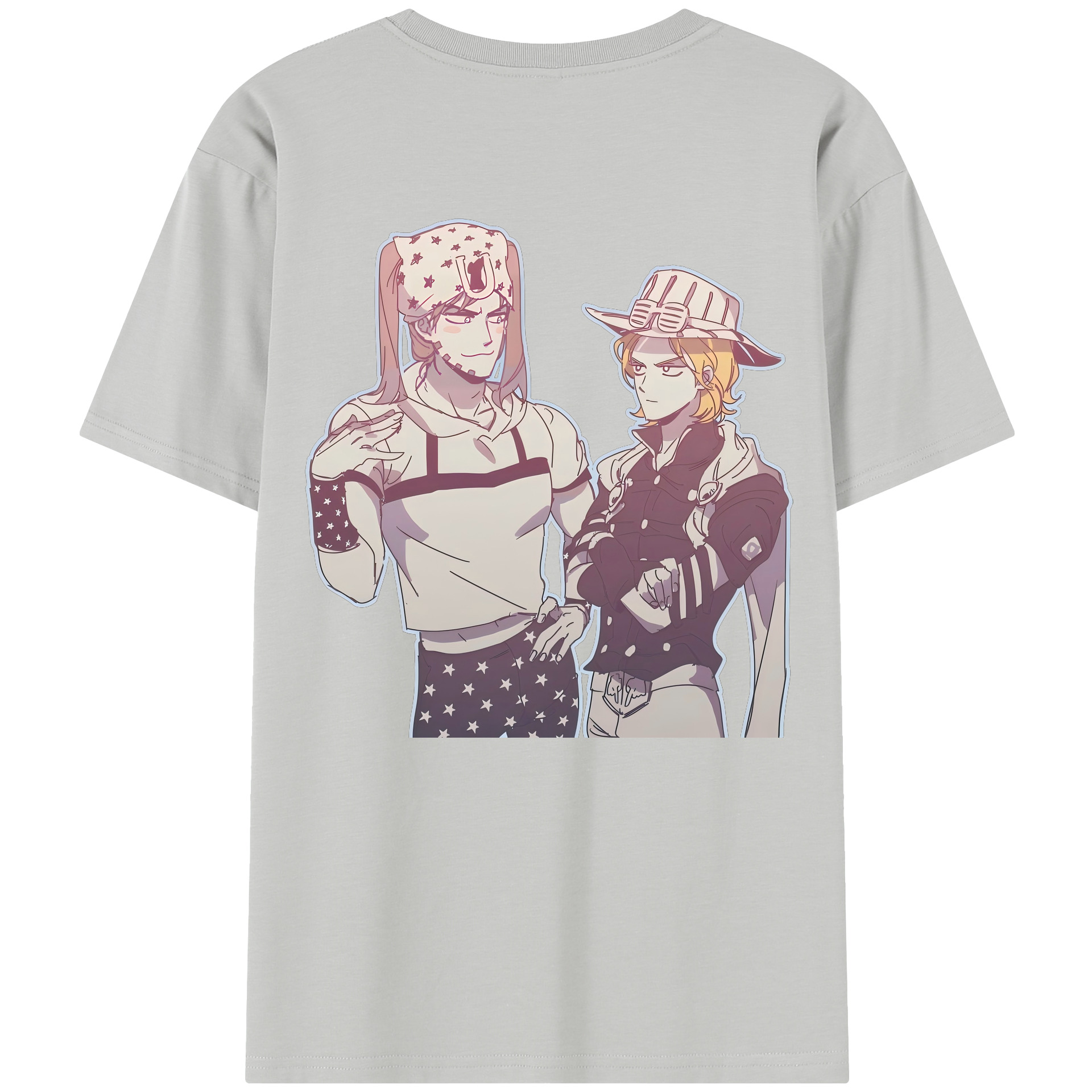 （画像用） ジョジョの奇妙な冒険 JoJo's Bizarre Adventure レディース半袖Tシャツ(バックプリント)